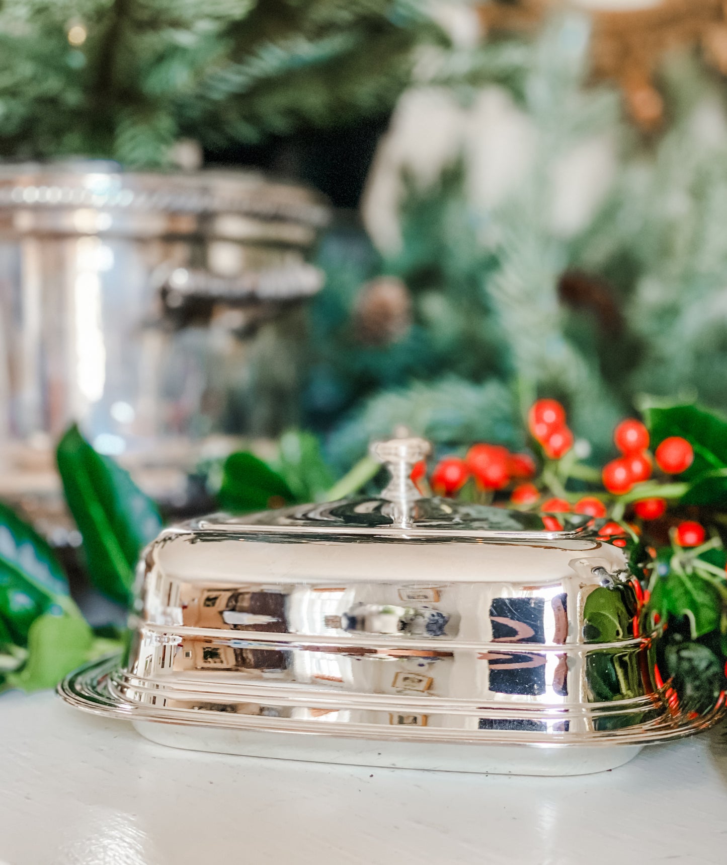 Christolfe Albi Butter Dish: Valued at $870