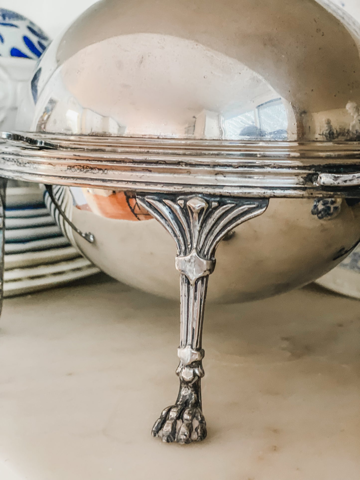 Antique Revolving Dome Server