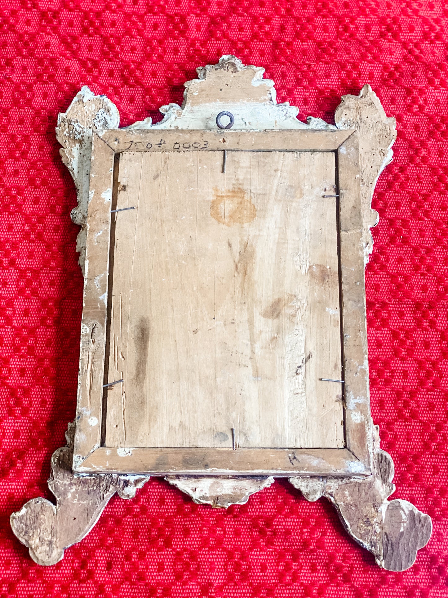 Antique Italian Florentine Carved Mirror