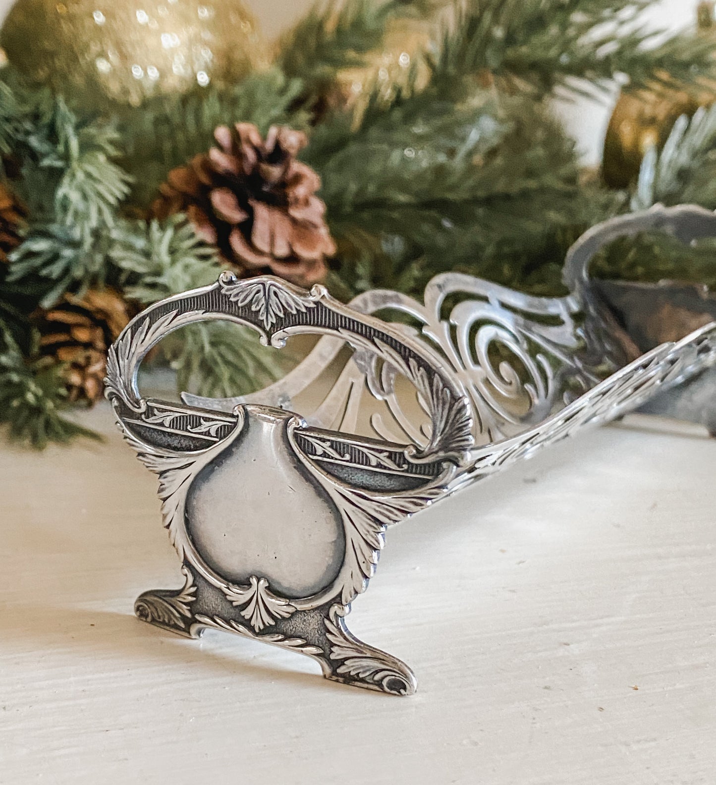 Antique Sugar Cube Holder