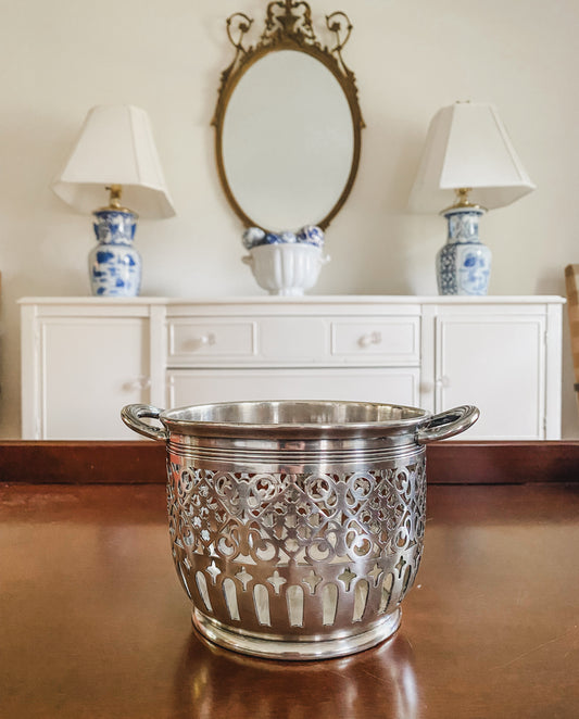 Antique Pierced Vessel - A work of art!