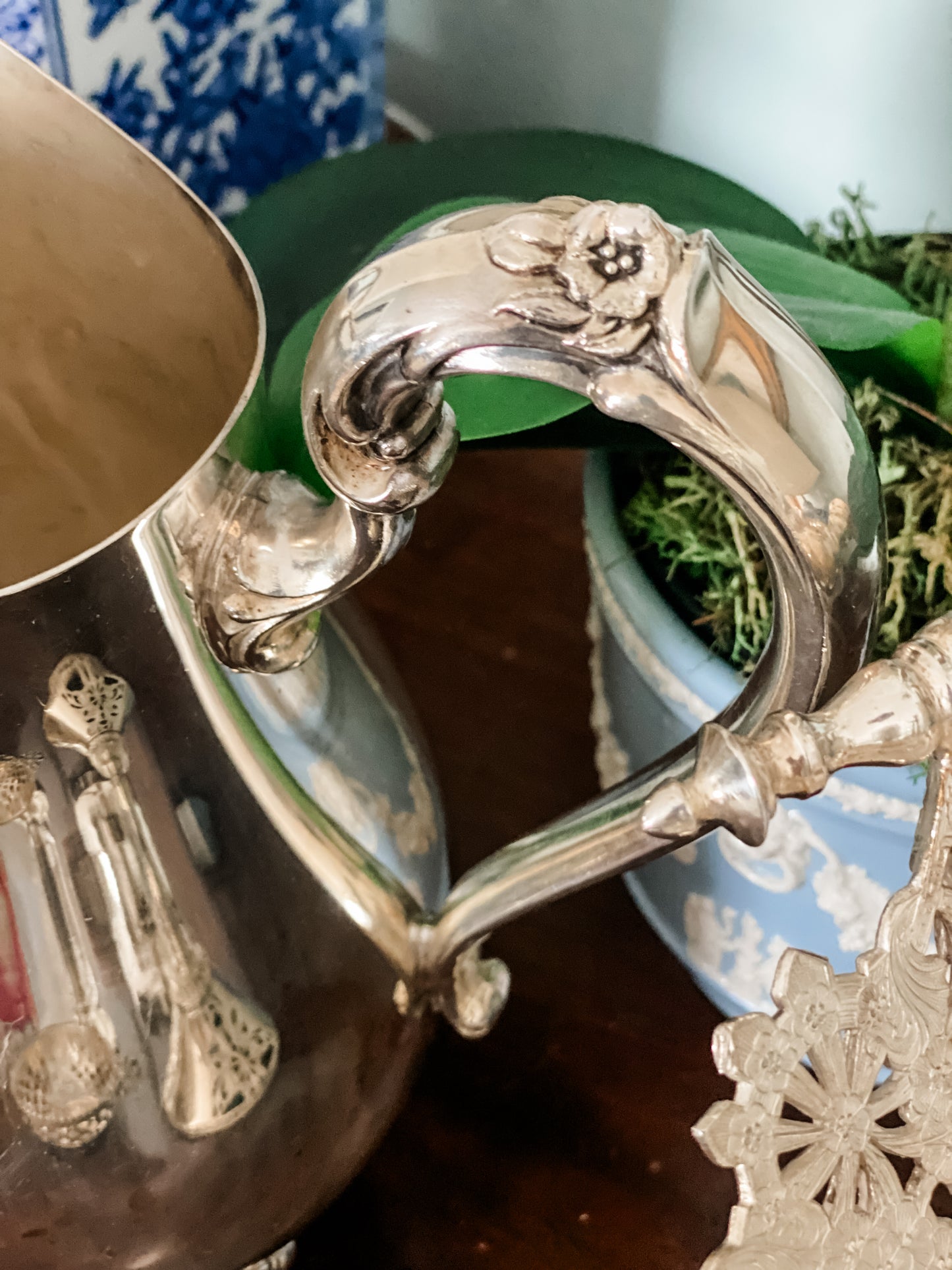 Elegant Footed Pitcher