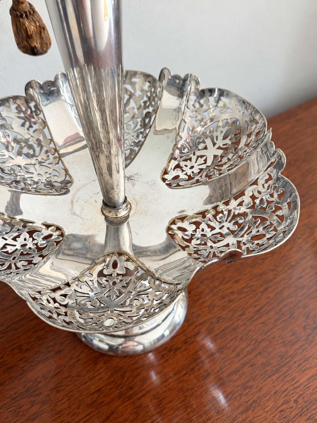 Trumpet Epergne-Style Centerpiece