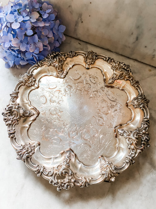 Very Rare Matthew Boulton "Old Sheffield Plate" Tray Circa 1784