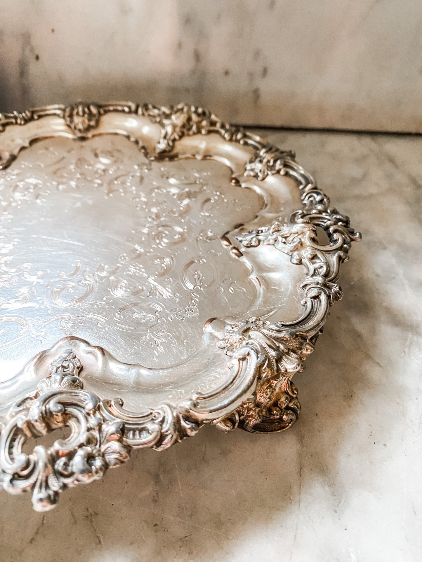 Very Rare Matthew Boulton "Old Sheffield Plate" Tray Circa 1784