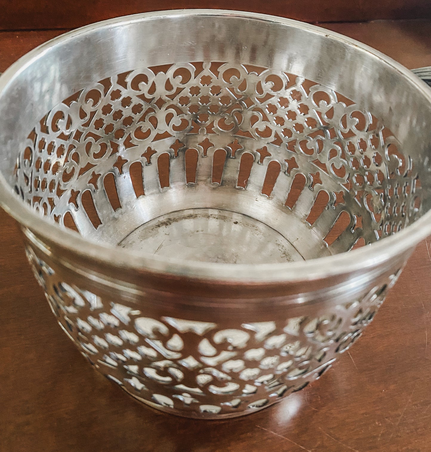 Antique Pierced Vessel - A work of art!