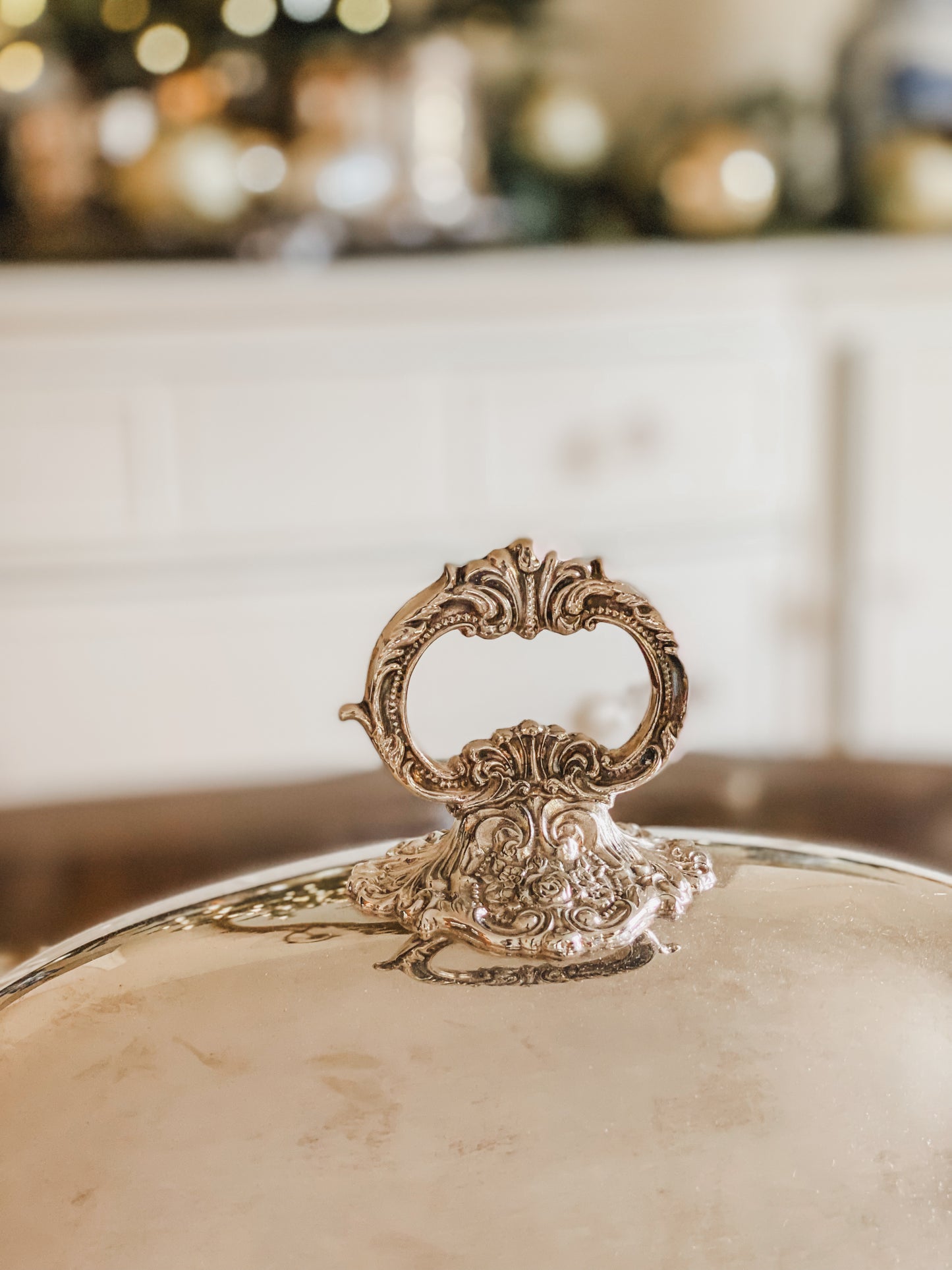 23" Long Huge Baroque Serving Dish