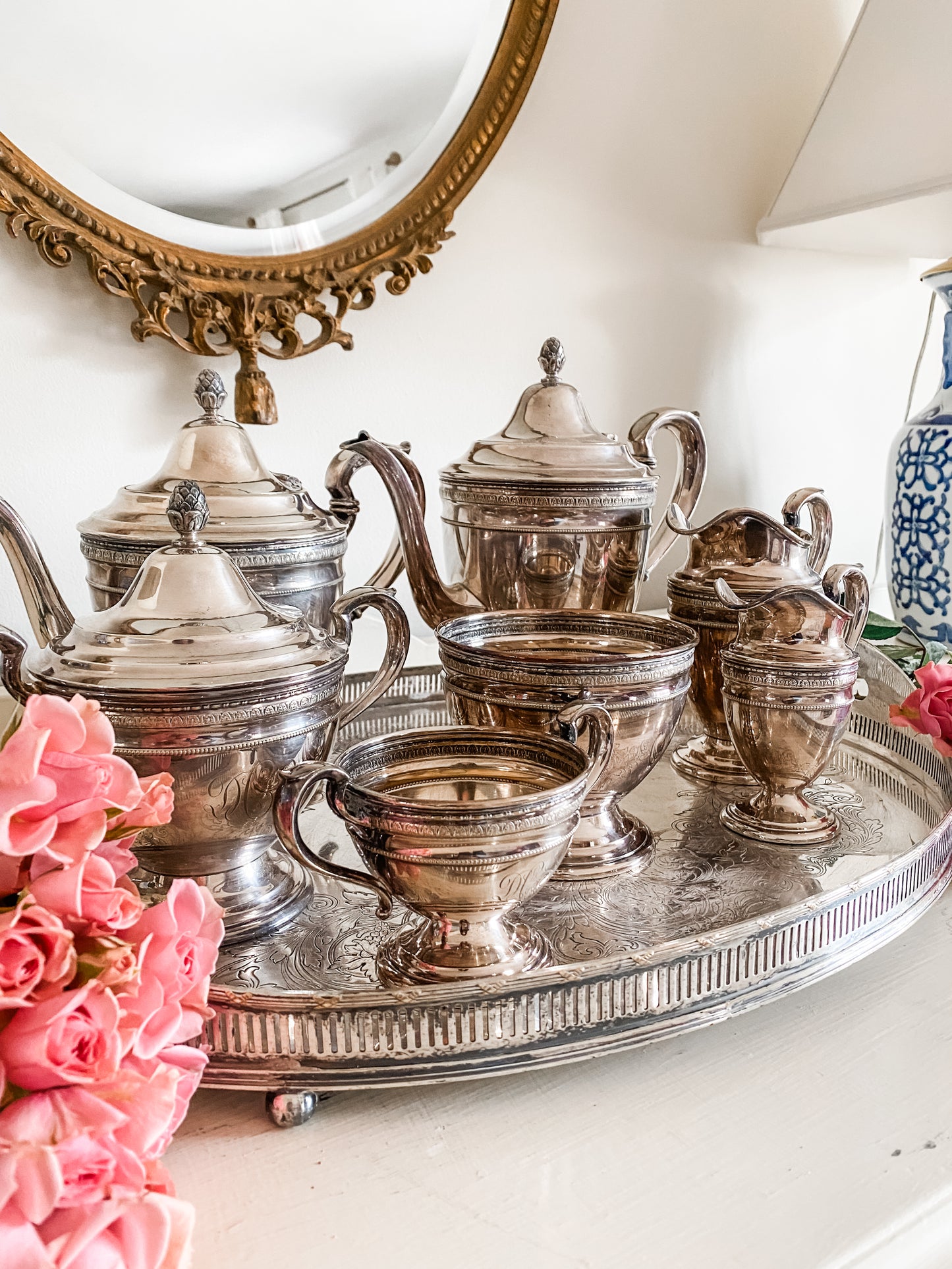 Grand 7-Piece Antique Gorham Tea & Coffee Service – Exquisite