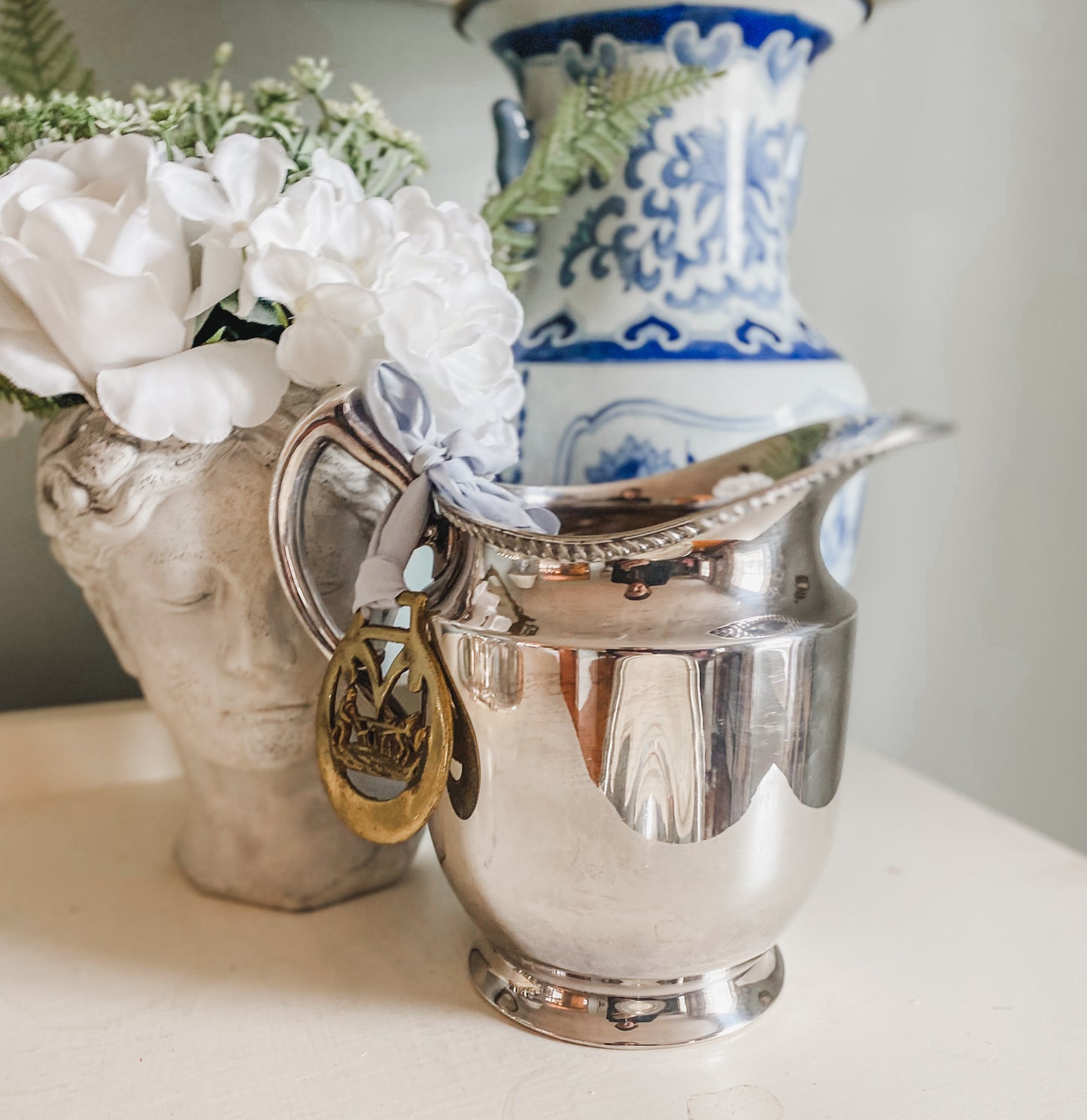 Elegant Poole Water Pitcher