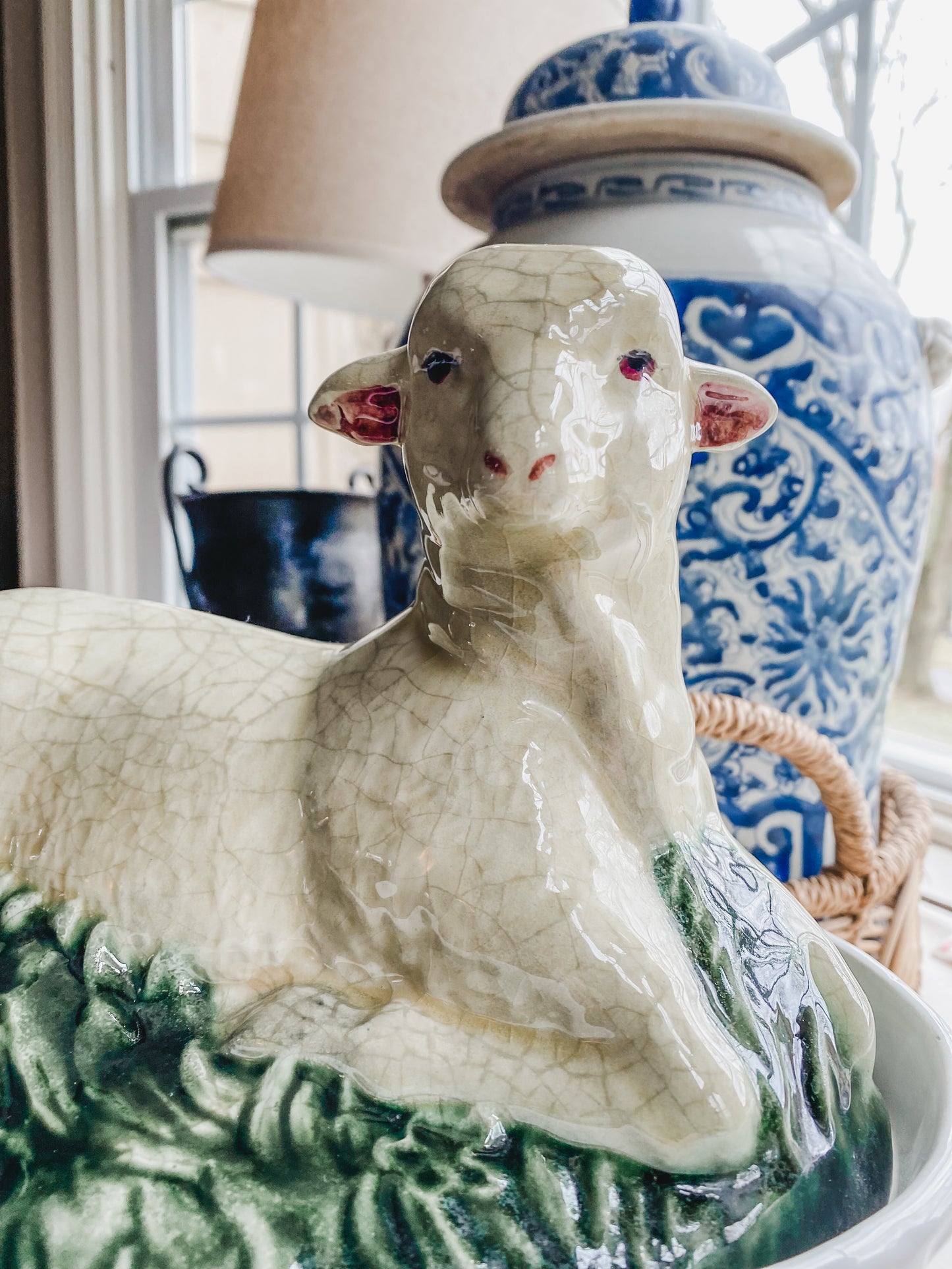 Mottahedeh Lamb Tureen Made in Portugal