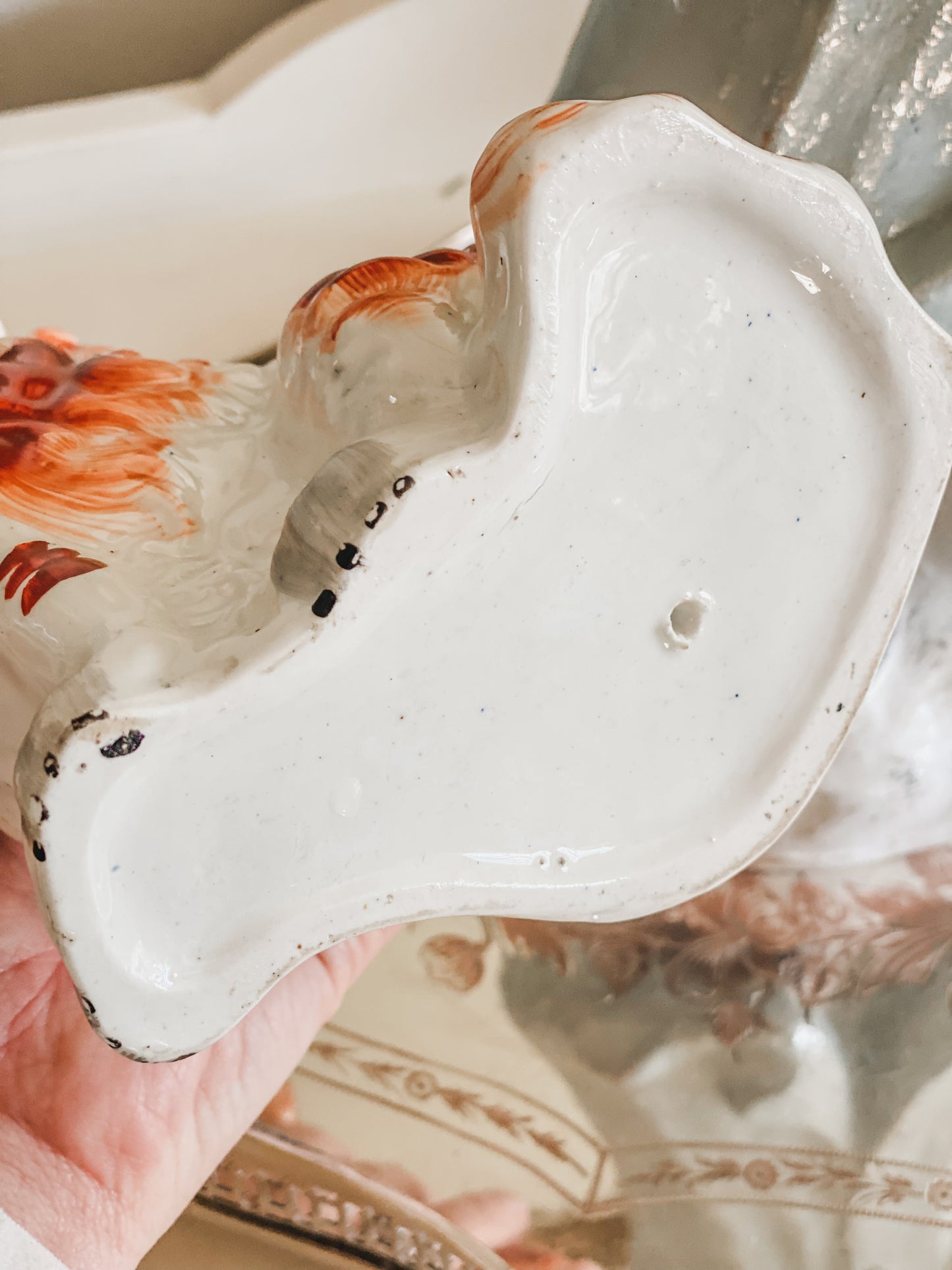 Adorable Antique Staffordshire Dogs