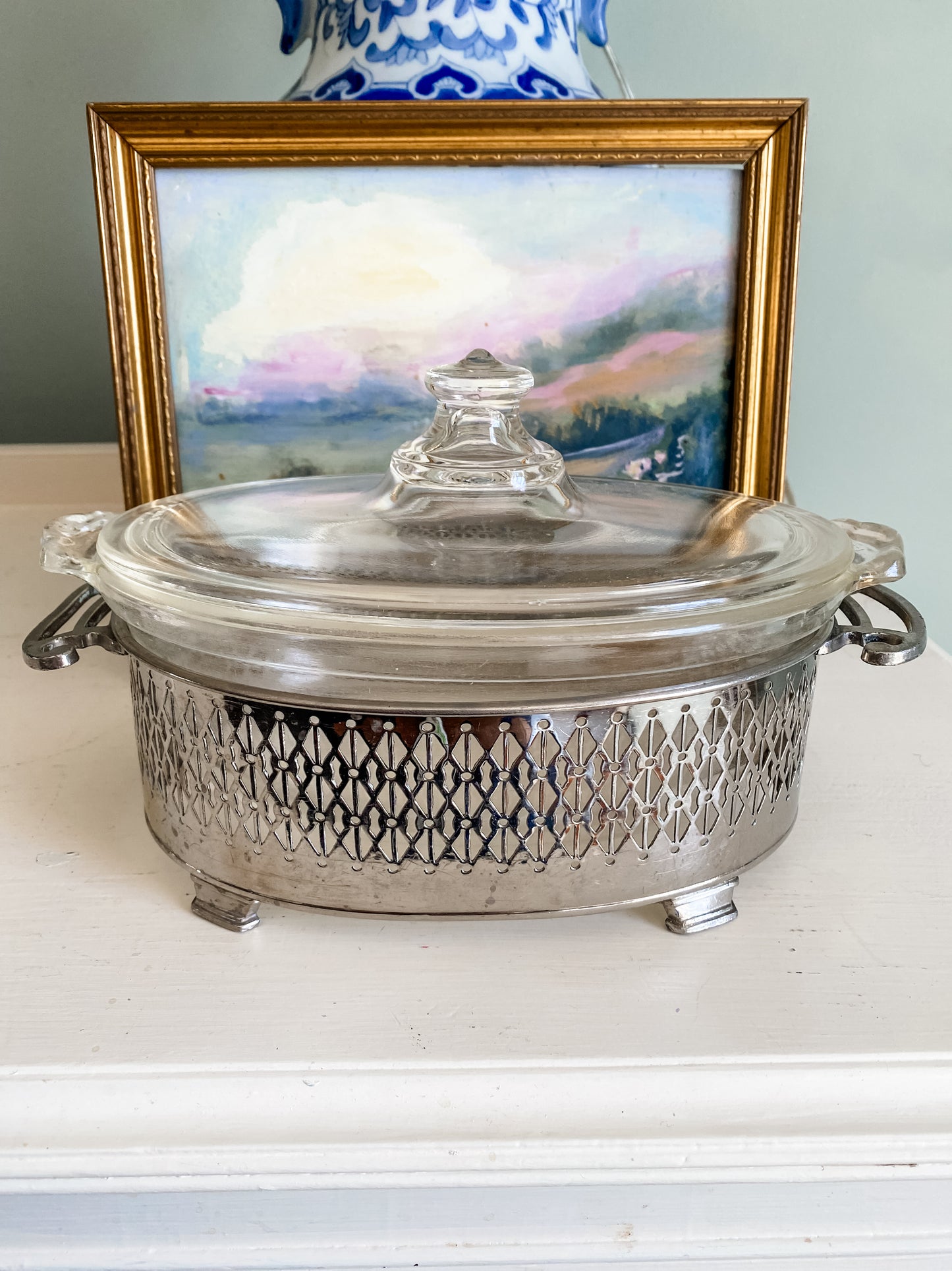 Casserole Dish with Glass Insert