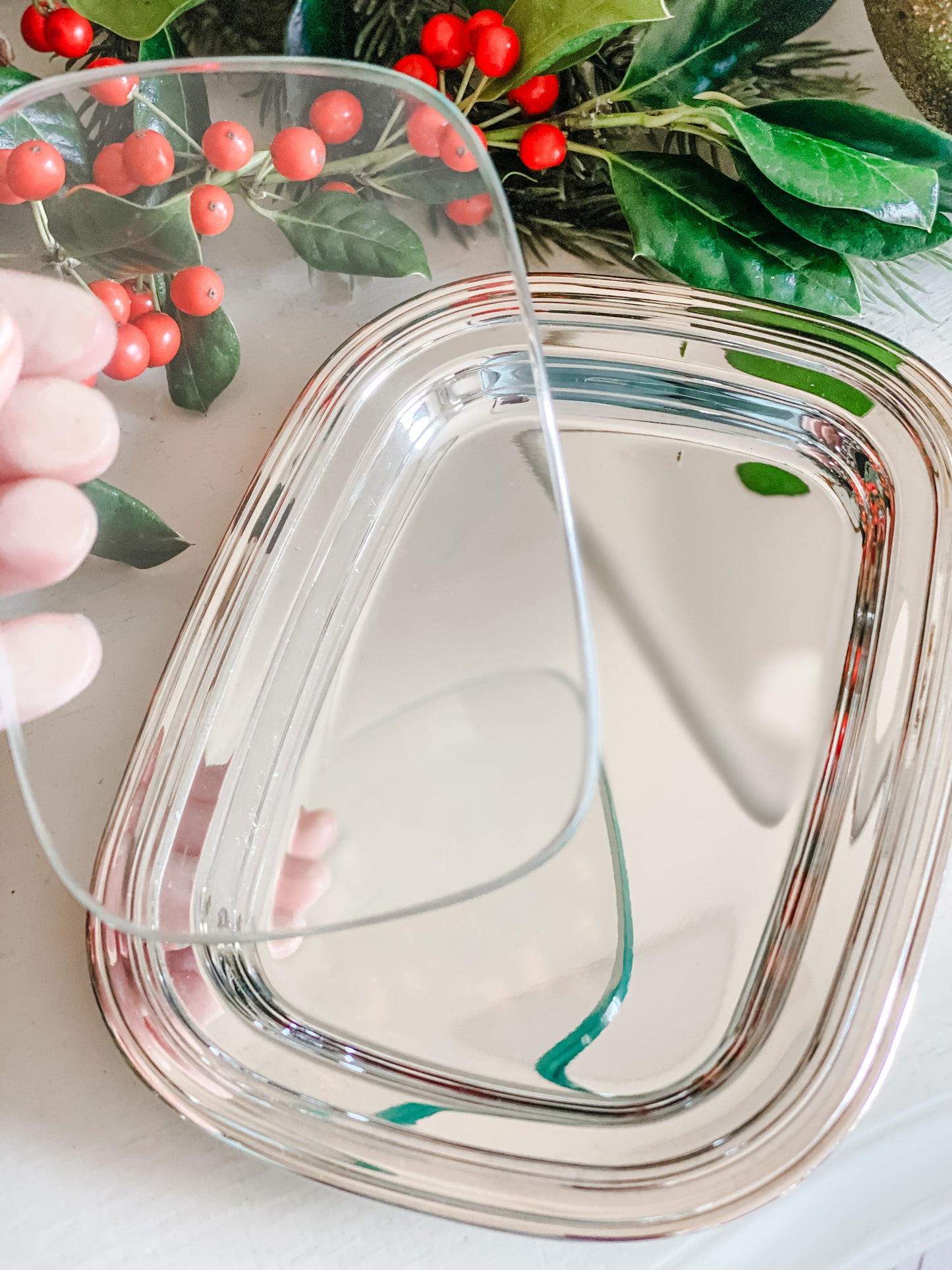 Christolfe Albi Butter Dish: Valued at $870