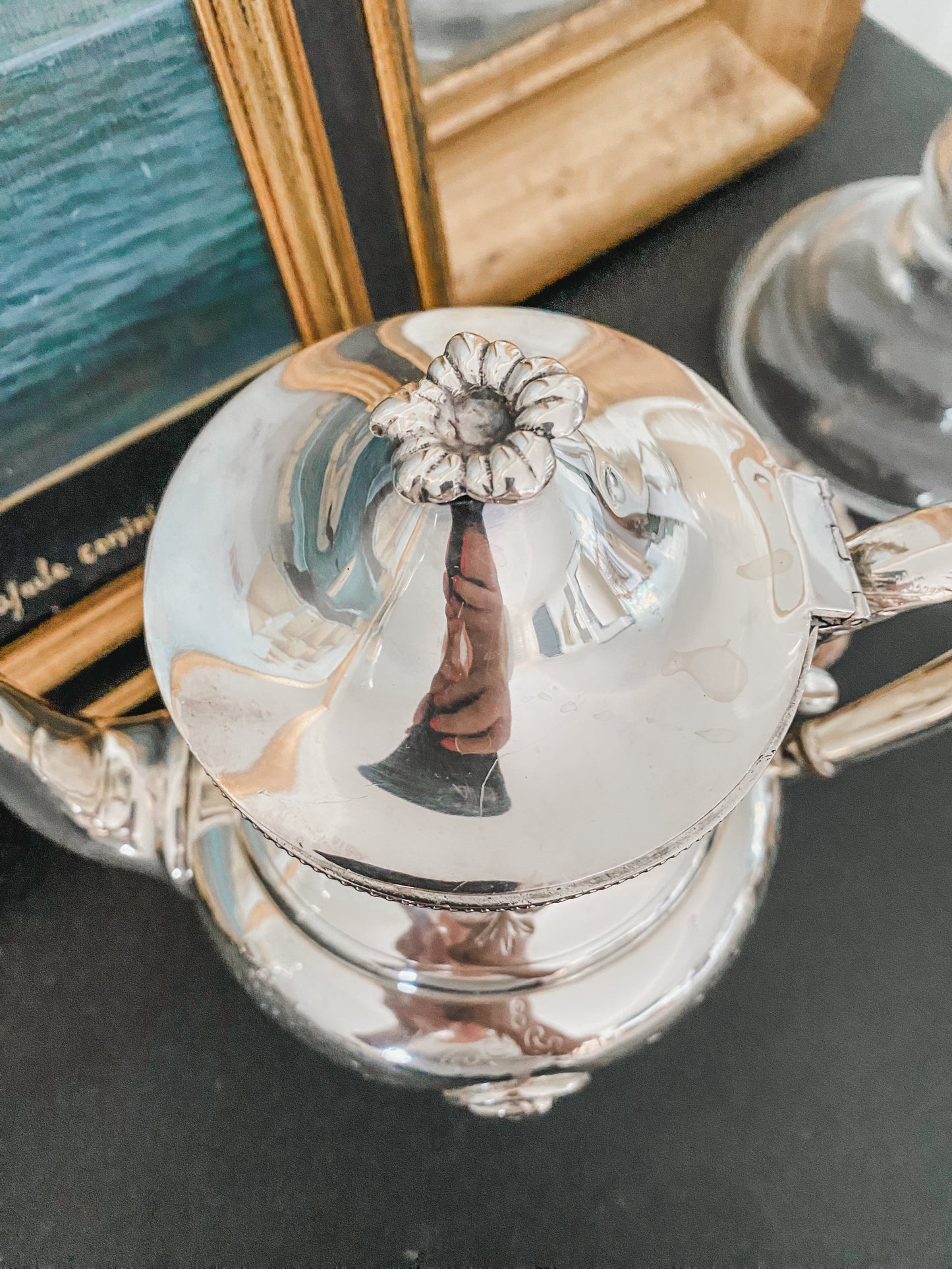 Antique Meriden Coffee Pot