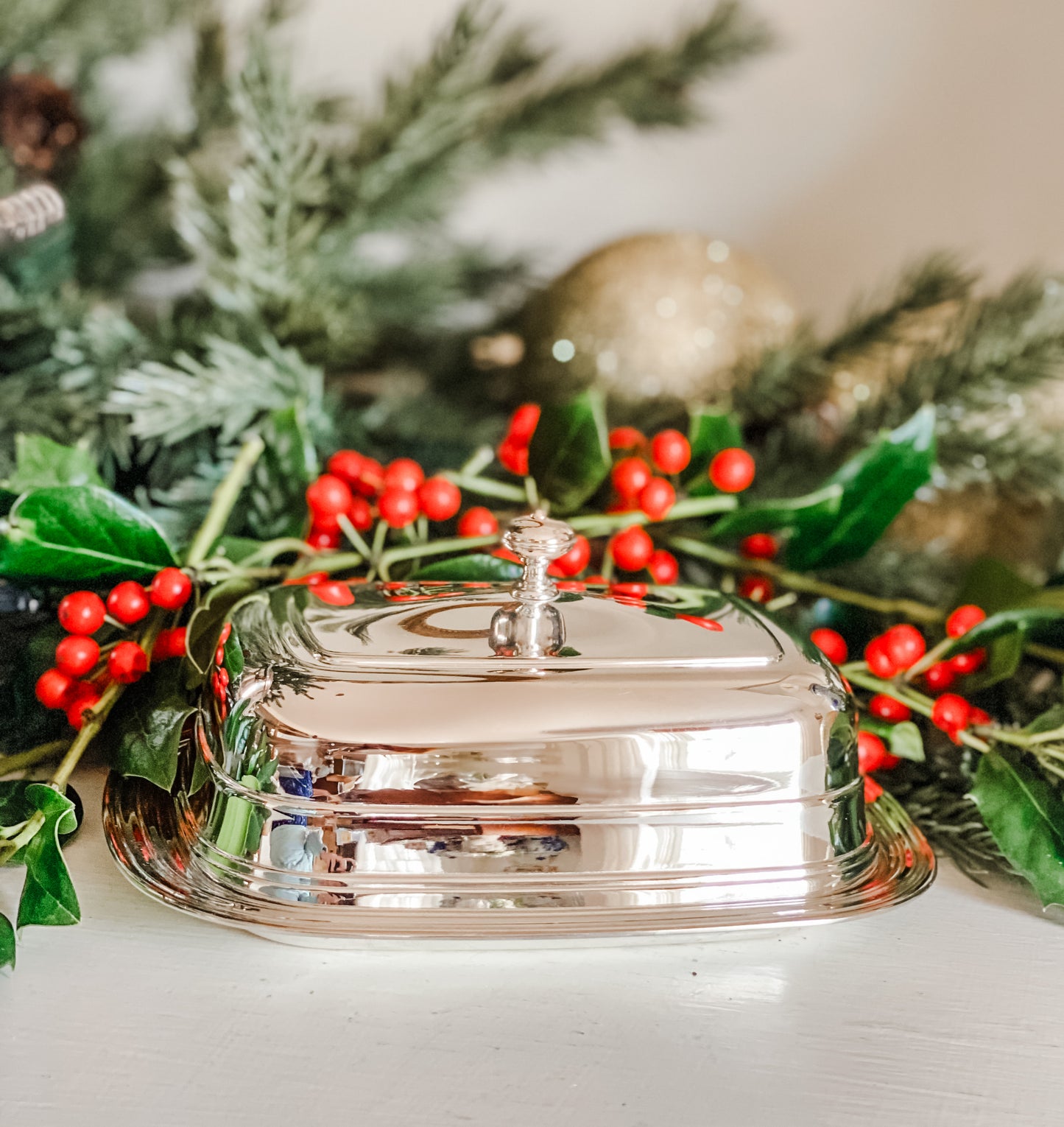 Christolfe Albi Butter Dish: Valued at $870