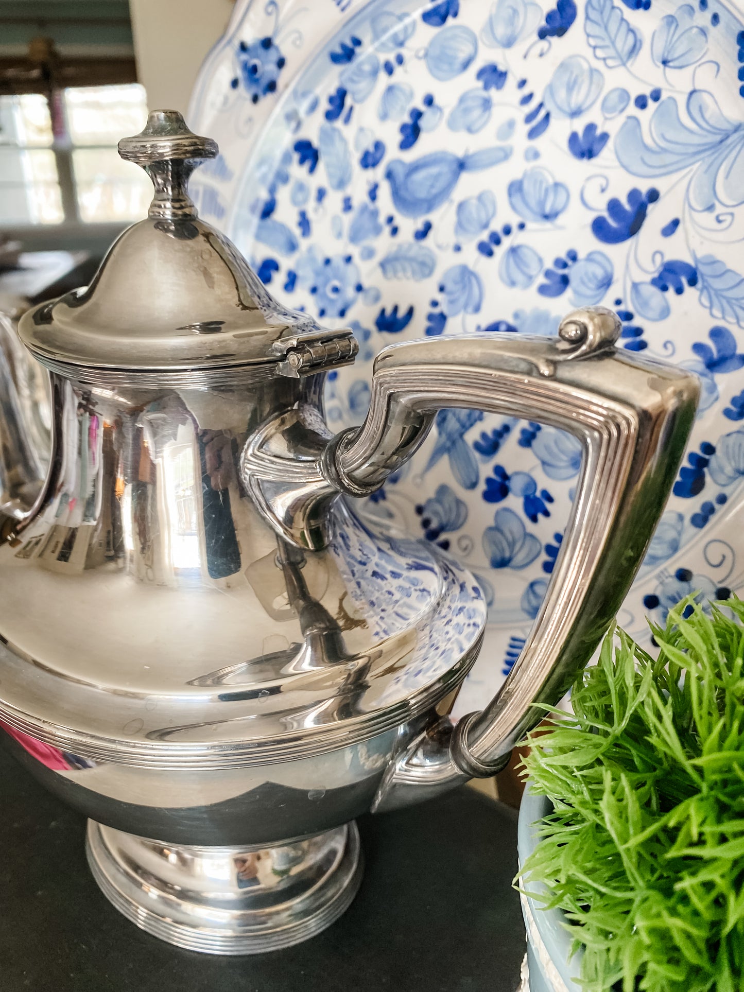 Graceful Early 20th Century Teapot