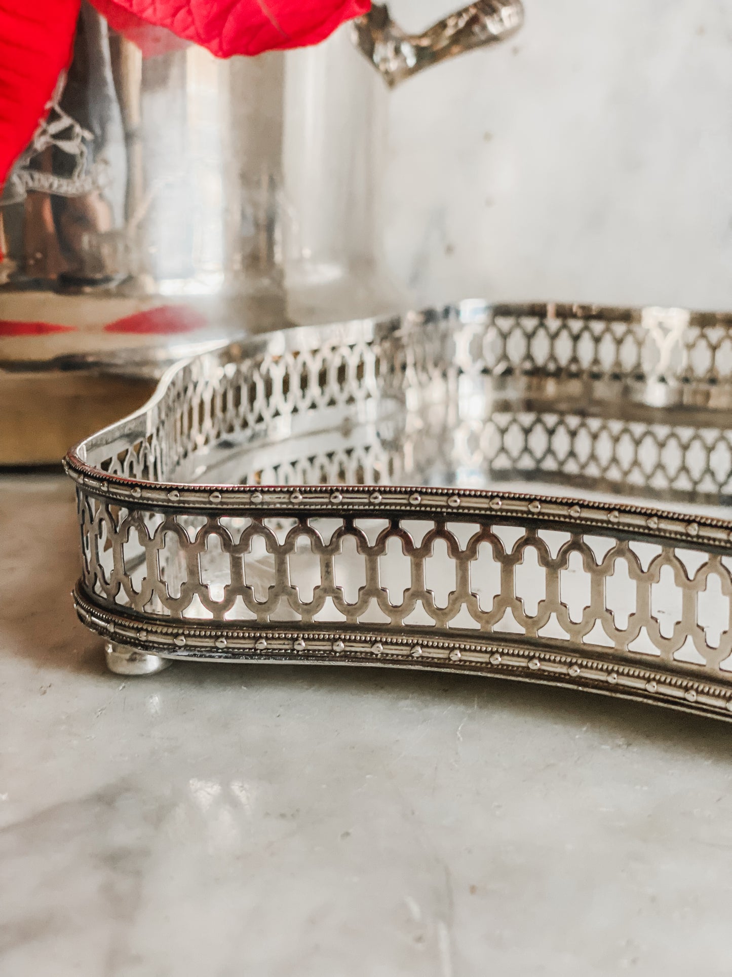 Fabulous English Gallery Tray