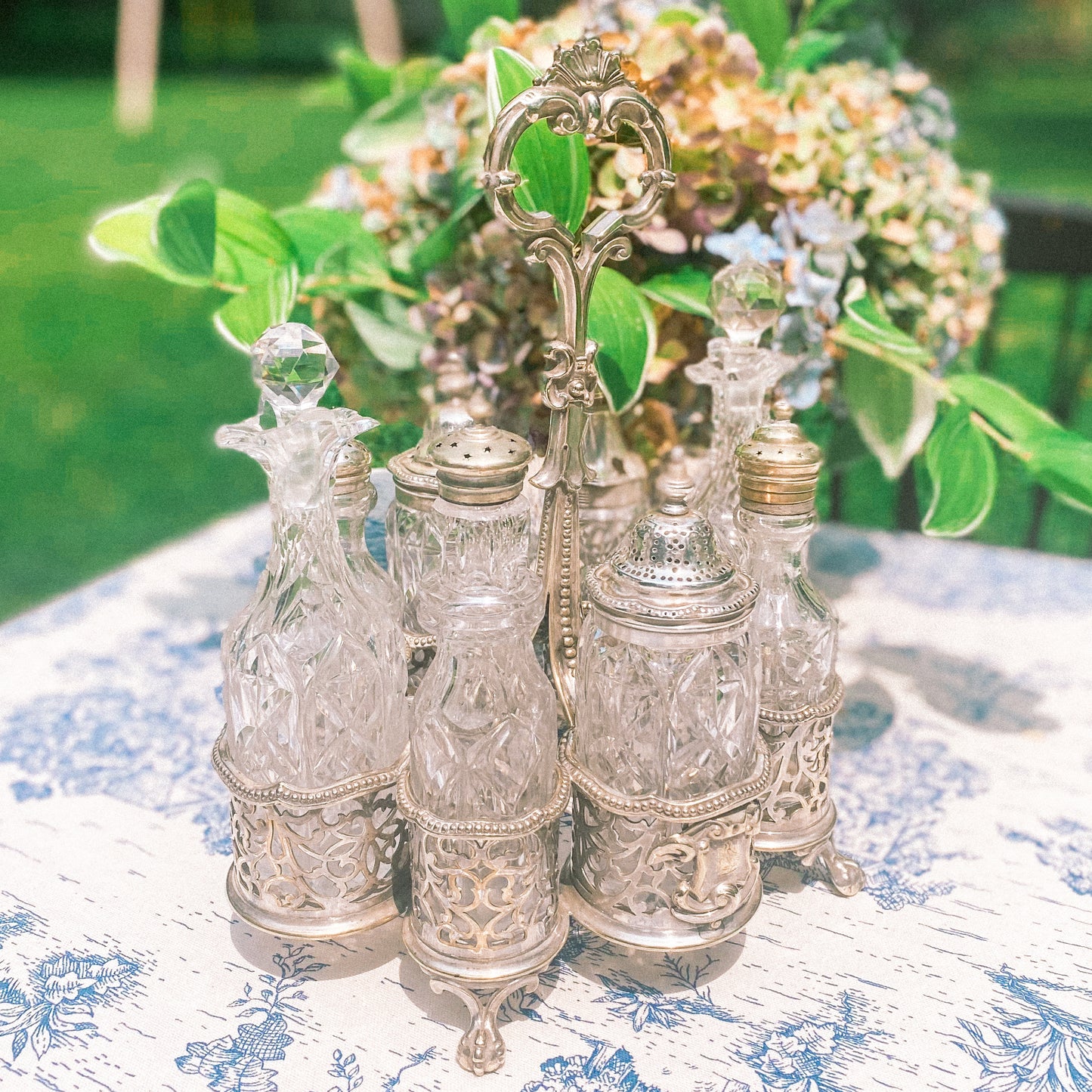 FABULOUS Antique Cruet Set