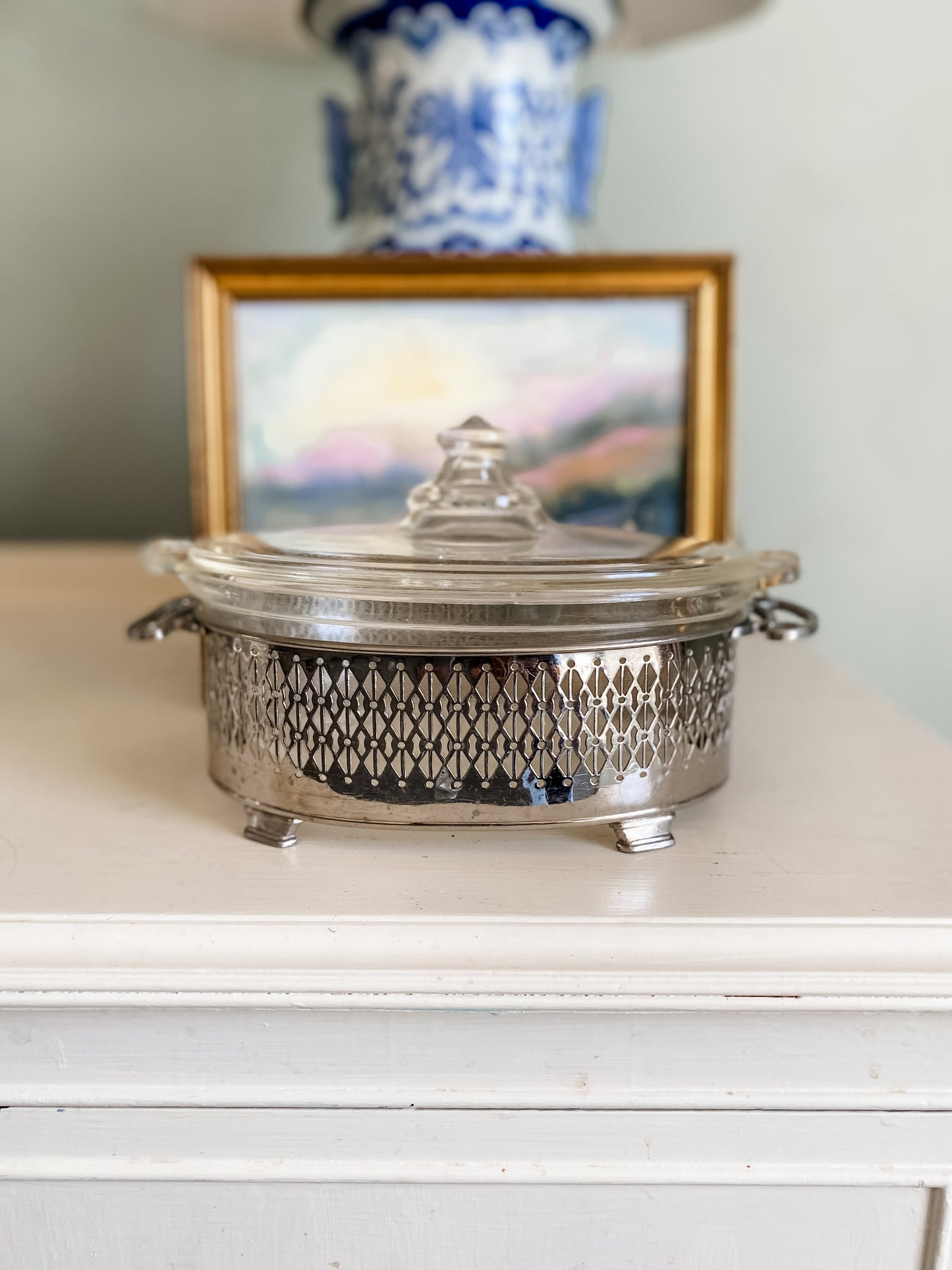 Casserole Dish with Glass Insert