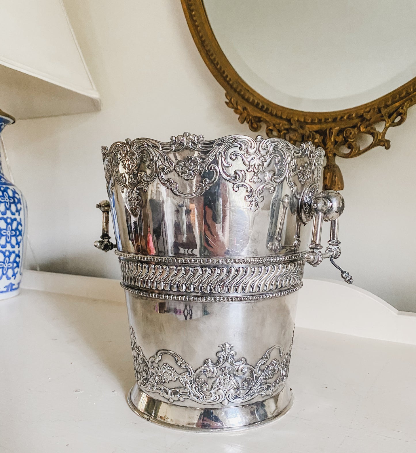 Antique Victorian Ice Bucket