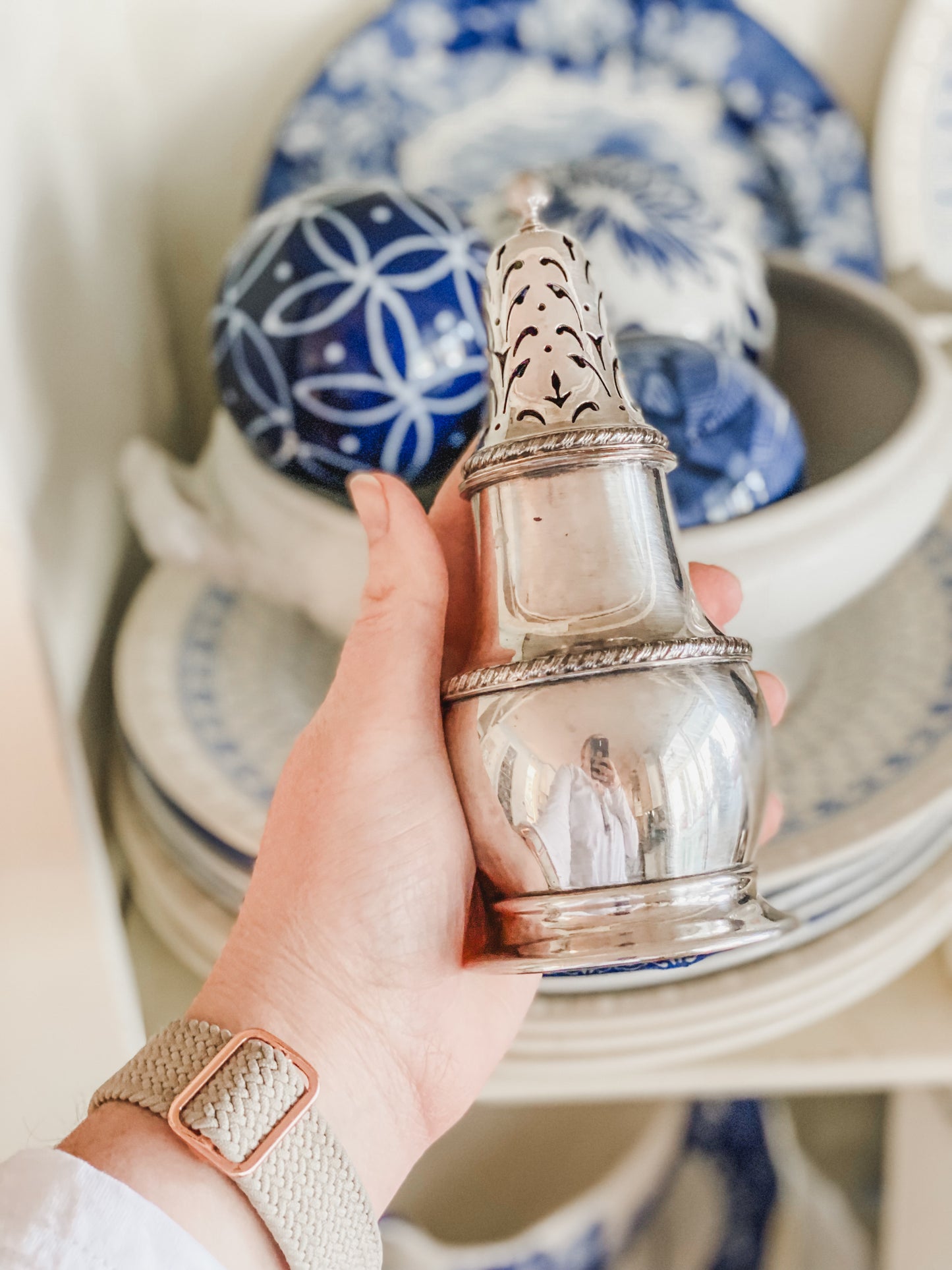 Delightful and Useful Antique Muffineer