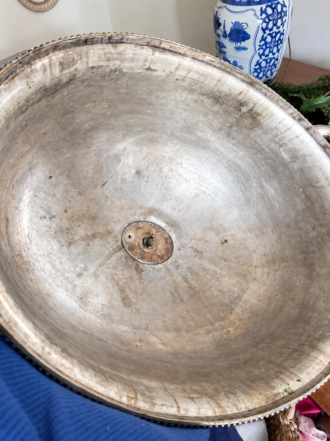 Exceptional Victorian Silver-Plated Meat Dome & Warming Platter