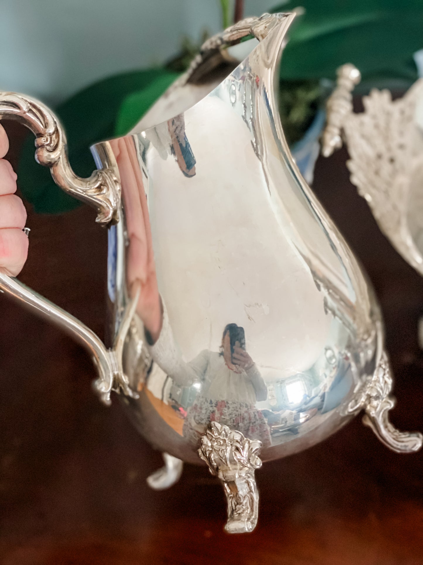 Elegant Footed Pitcher