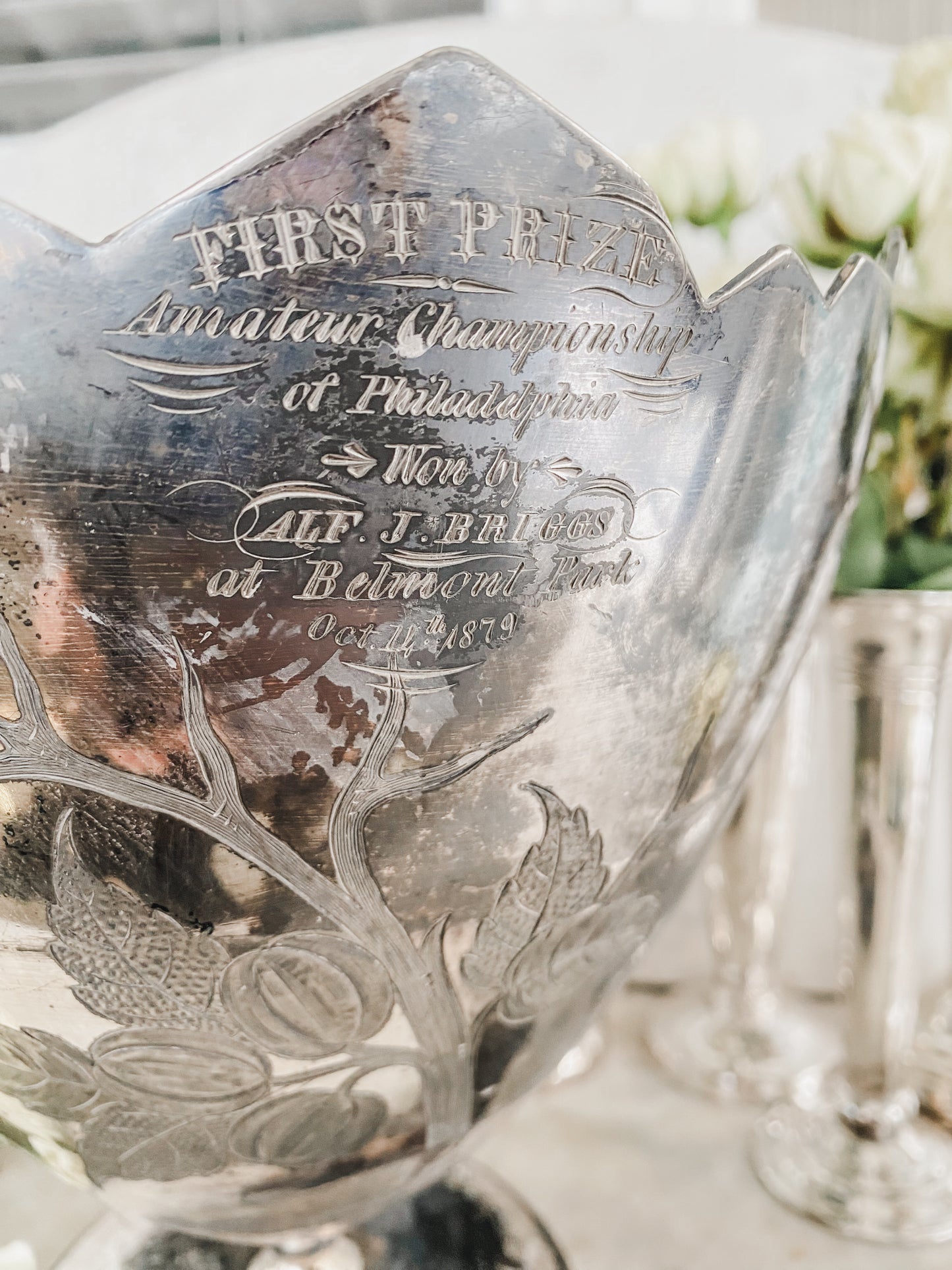 Antique 1879 First Prize Trophy