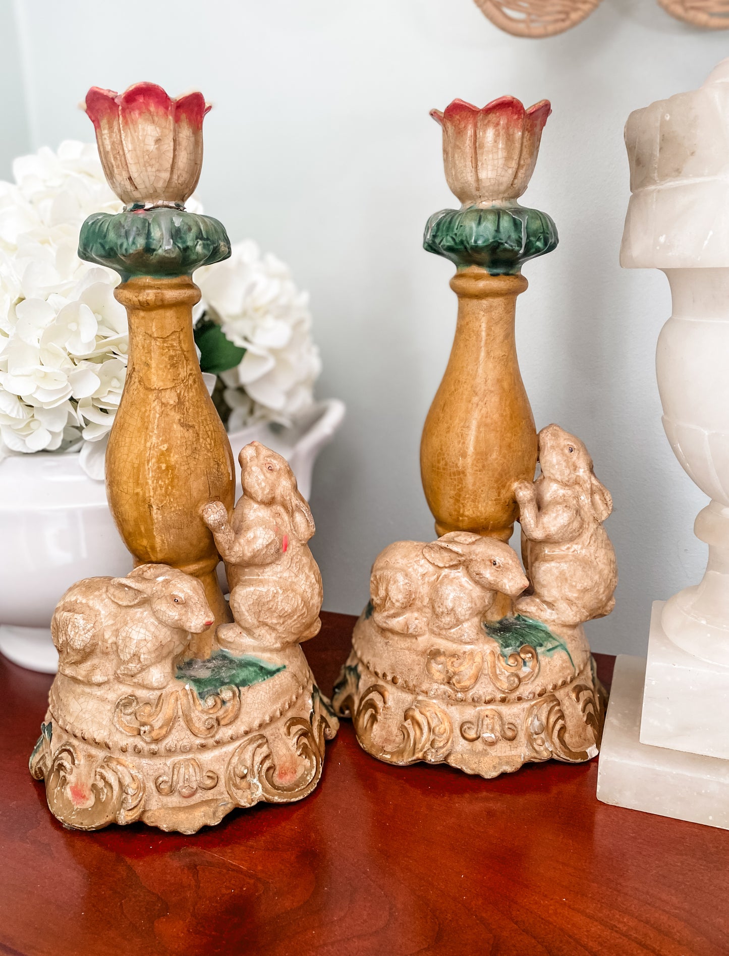 Bunny Candlesticks