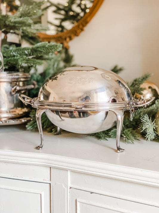 Antique Mappin and Webb Domed Server