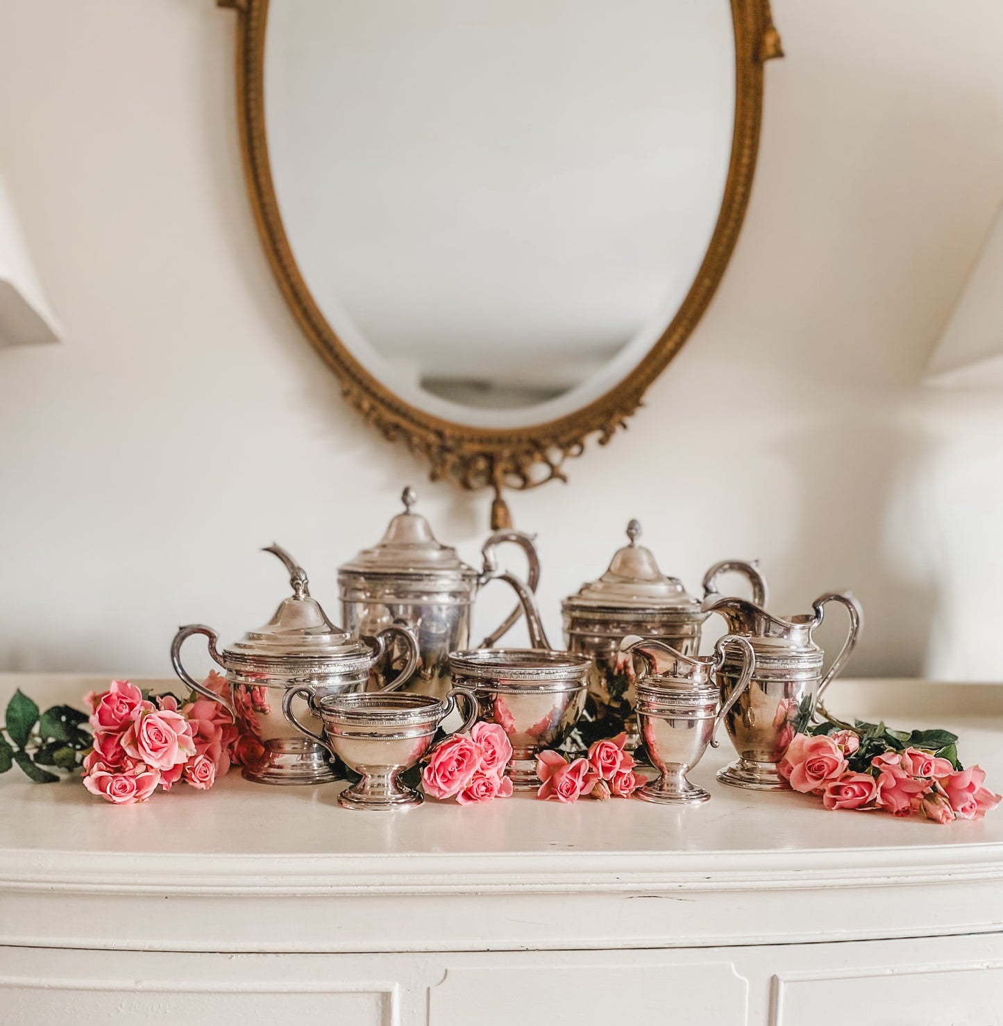 Grand 7-Piece Antique Gorham Tea & Coffee Service – Exquisite