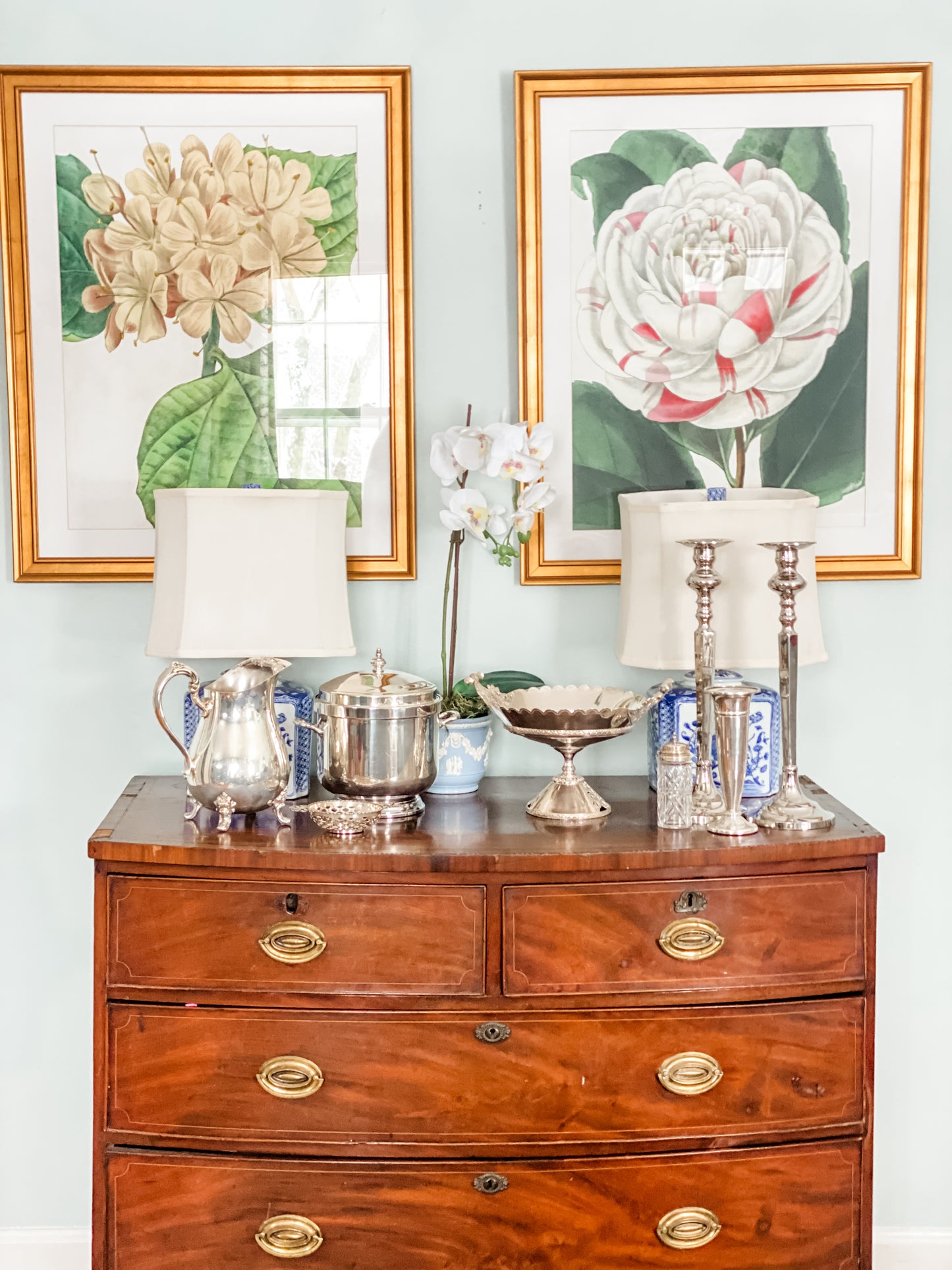 Handsome Ice Bucket made by Wallace Silver