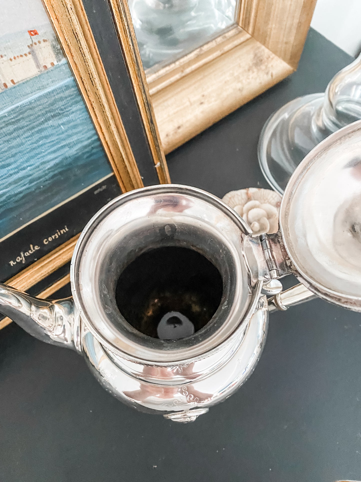 Antique Meriden Coffee Pot