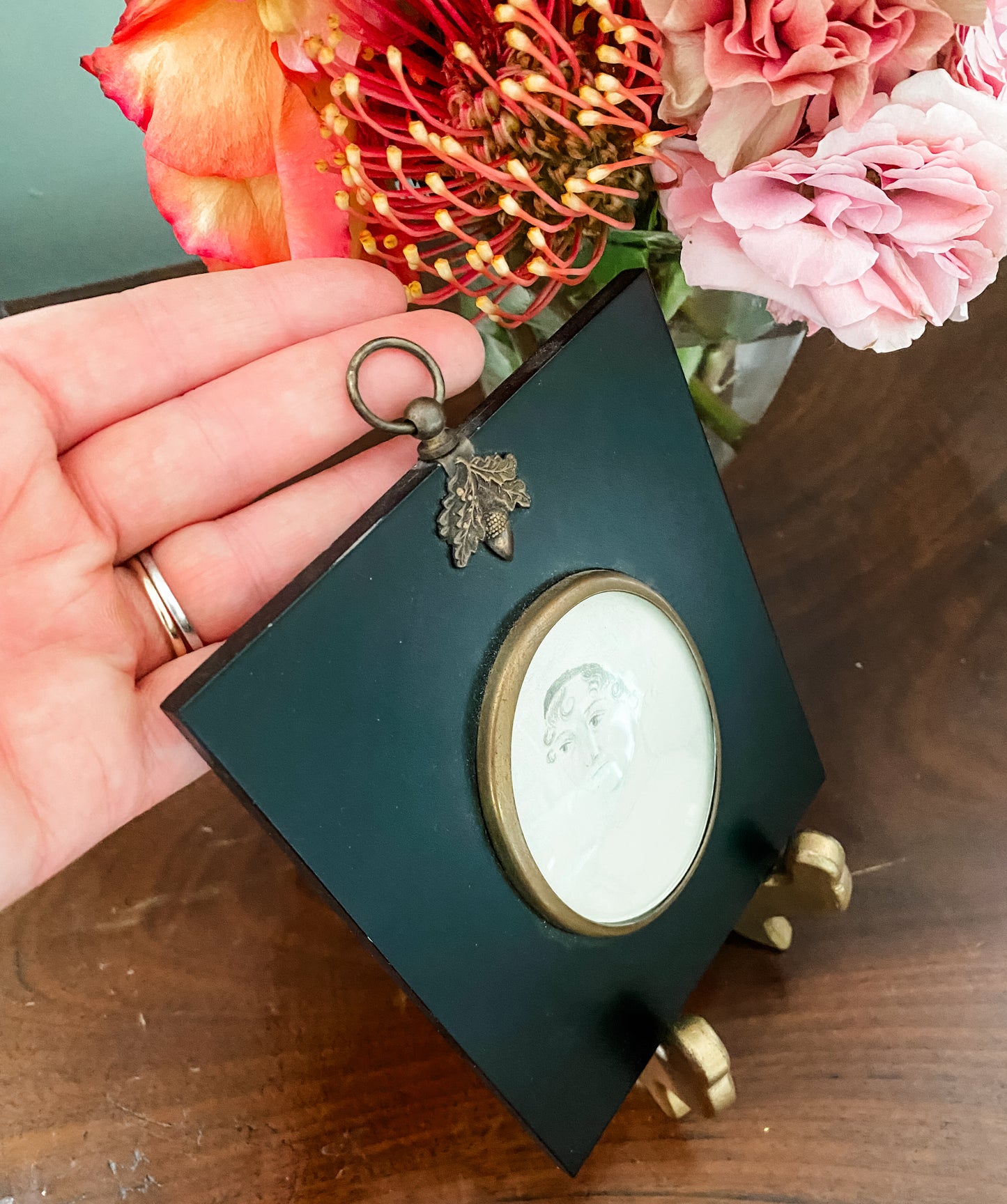 Charming Miniature with Acorn Hook