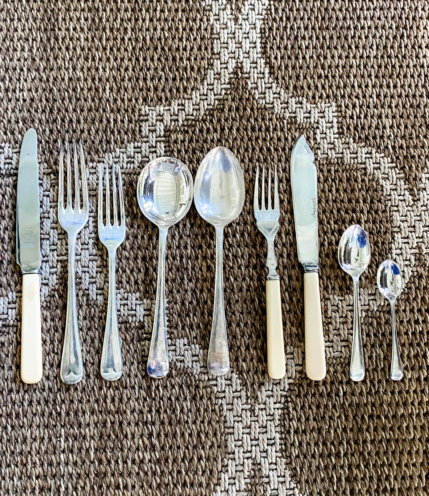 64 - Piece Sheffield James Ryal Flatware Set