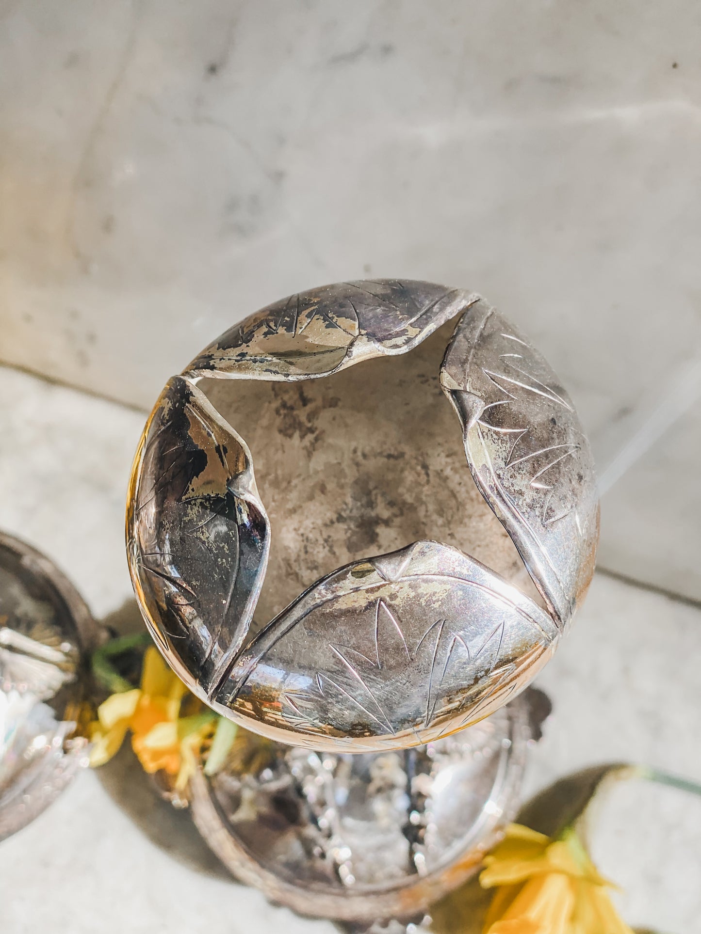 Victorian Quadroupleplate Putti Candlesticks