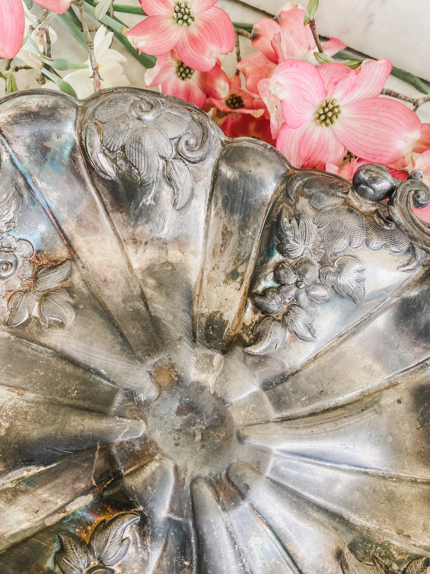 Antique Victorian Bridal Basket – Brittania Plate