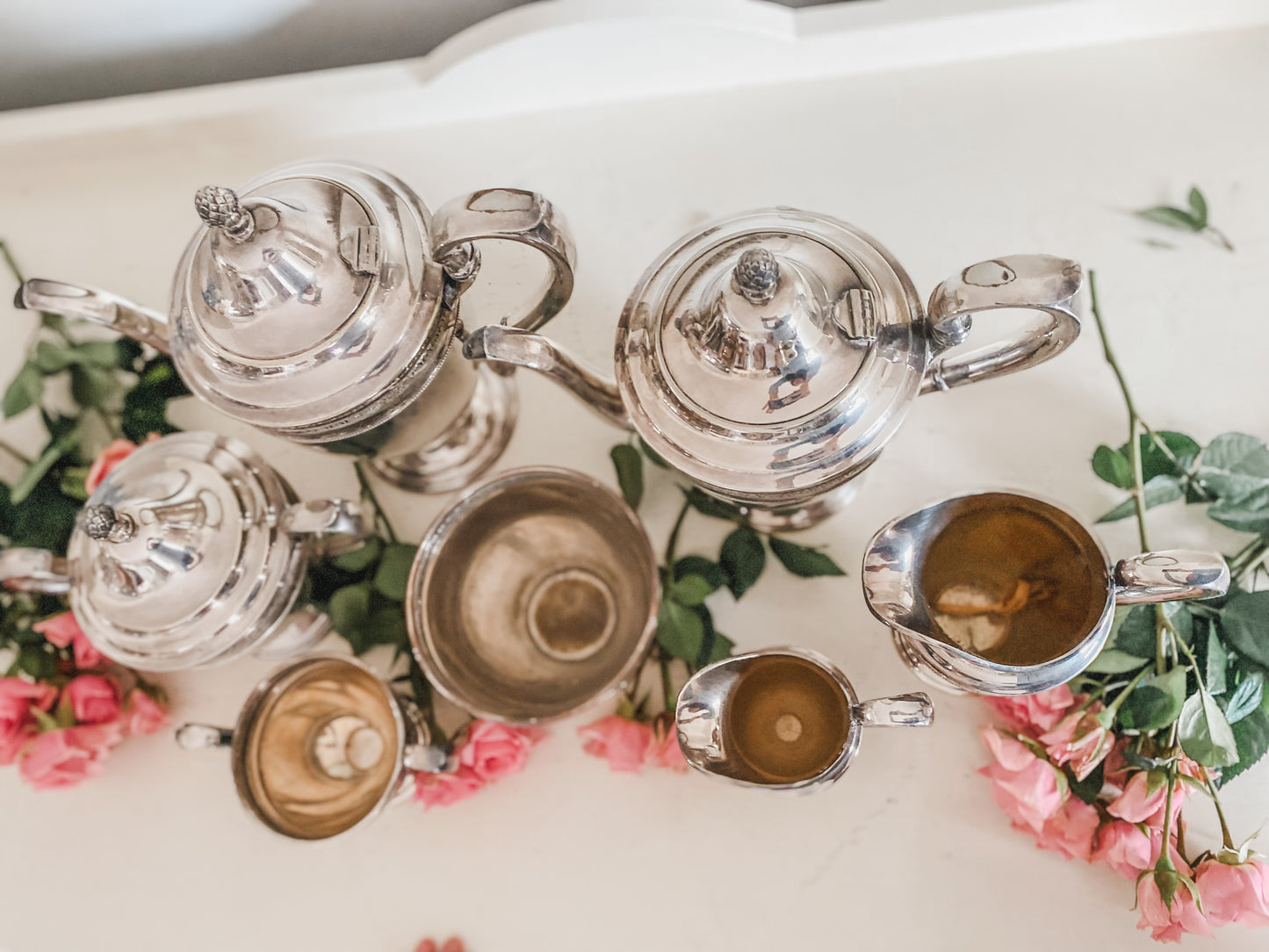 Grand 7-Piece Antique Gorham Tea & Coffee Service – Exquisite