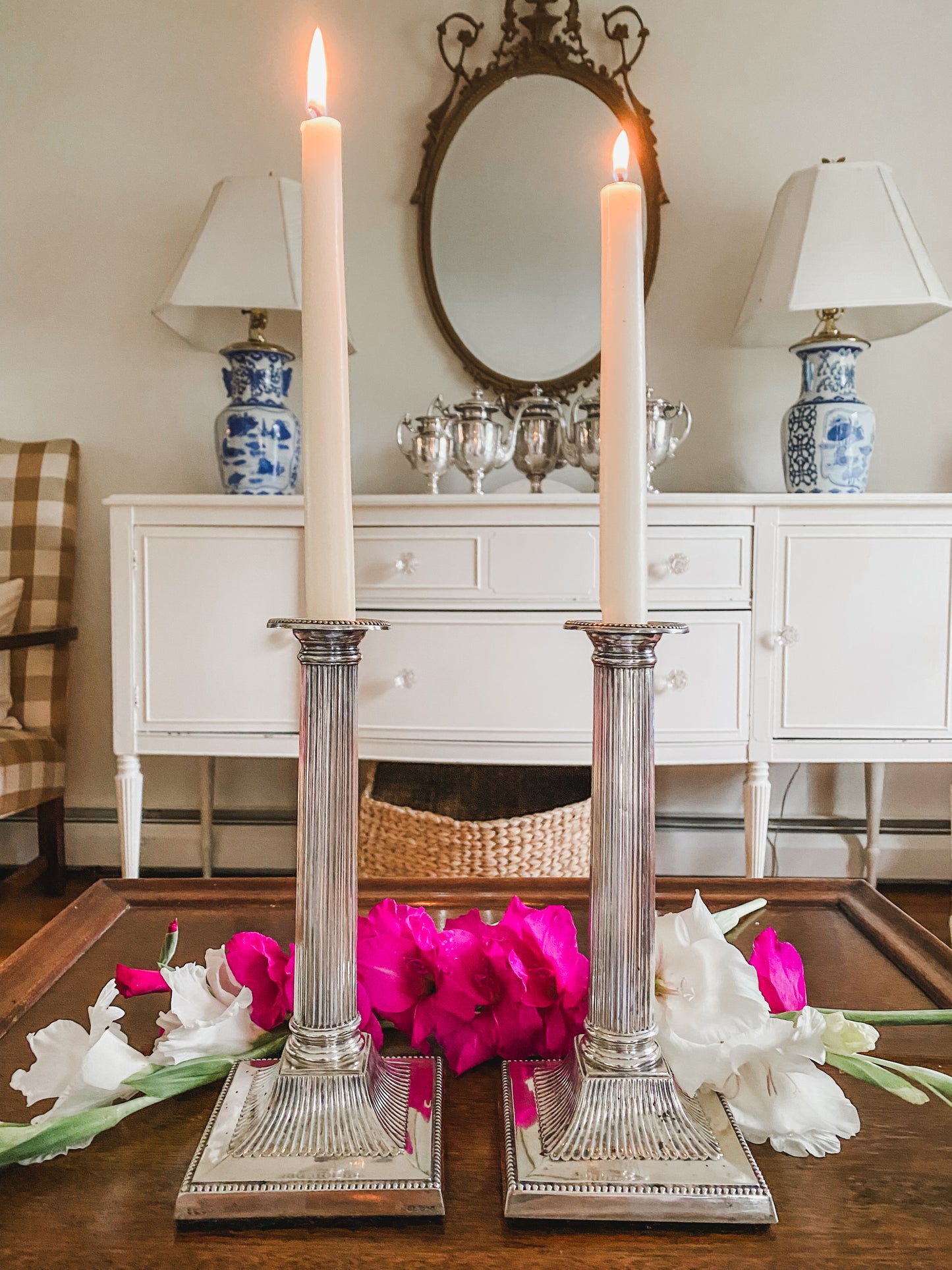 Antique Candlesticks from the 1800s