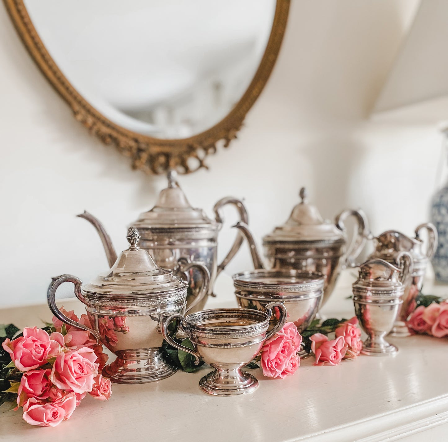 Grand 7-Piece Antique Gorham Tea & Coffee Service – Exquisite