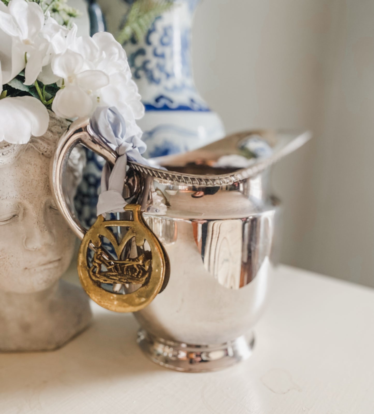 Elegant Poole Water Pitcher