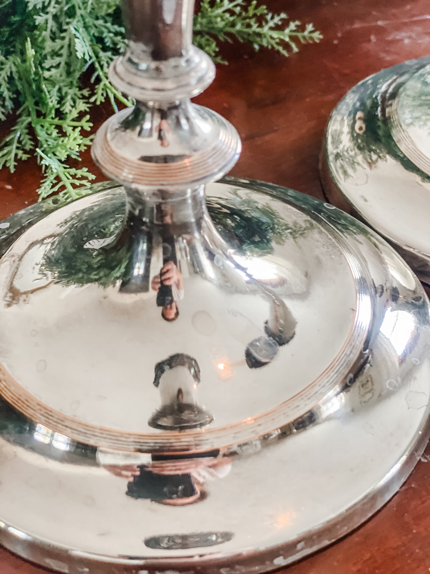 Elegant Antique Candlesticks