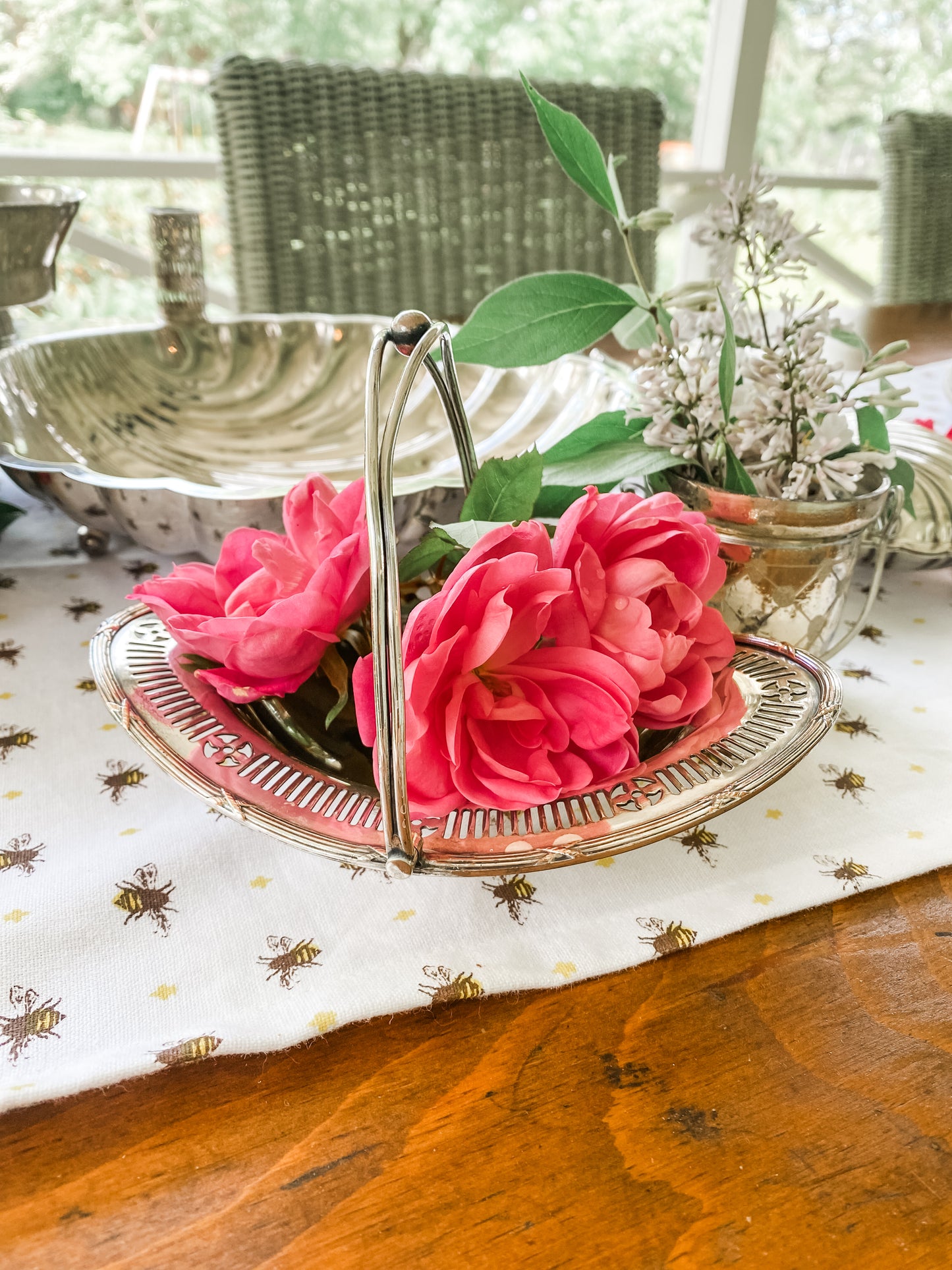 Charming Miniature Antique Basket