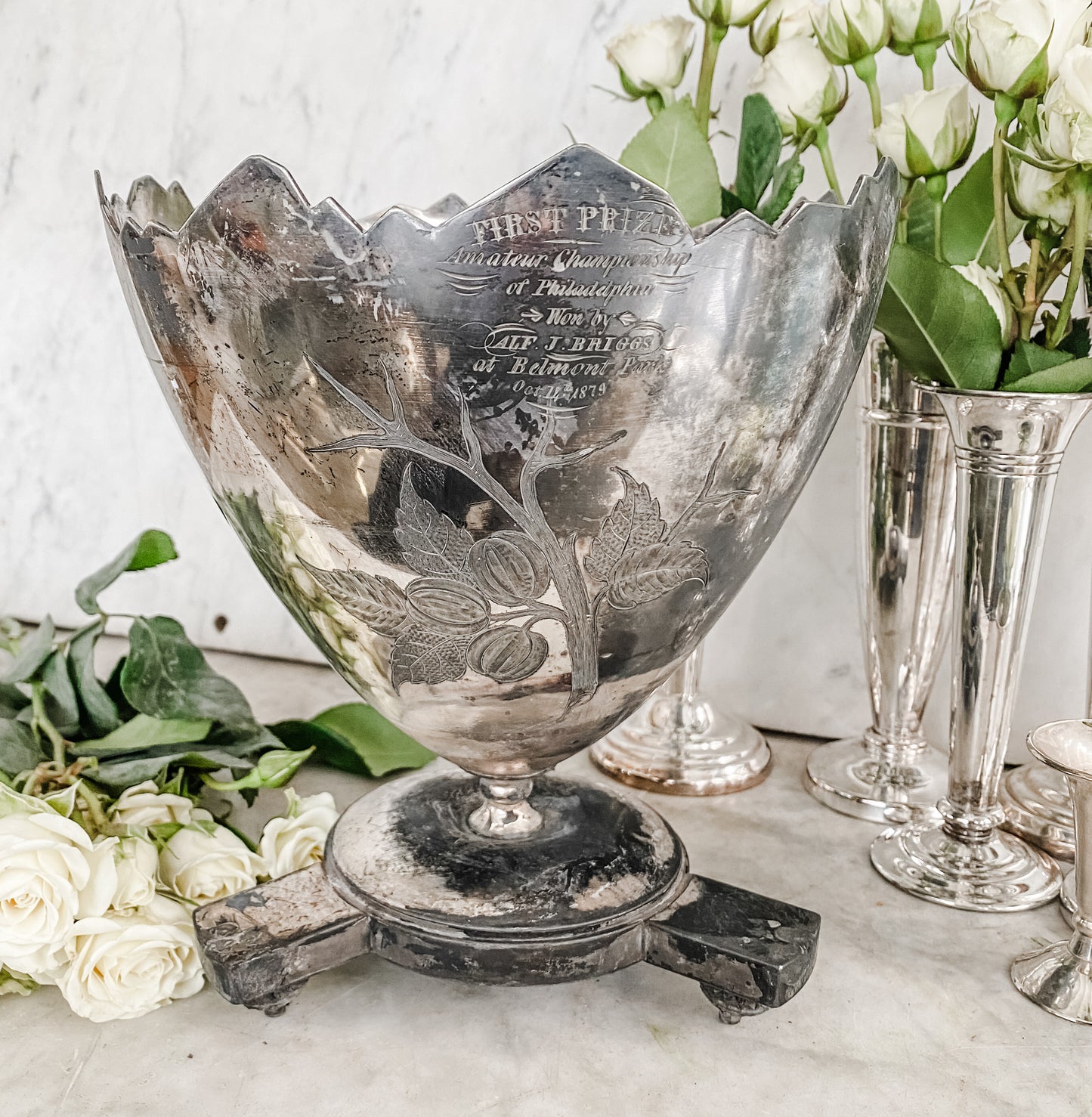 Antique 1879 First Prize Trophy