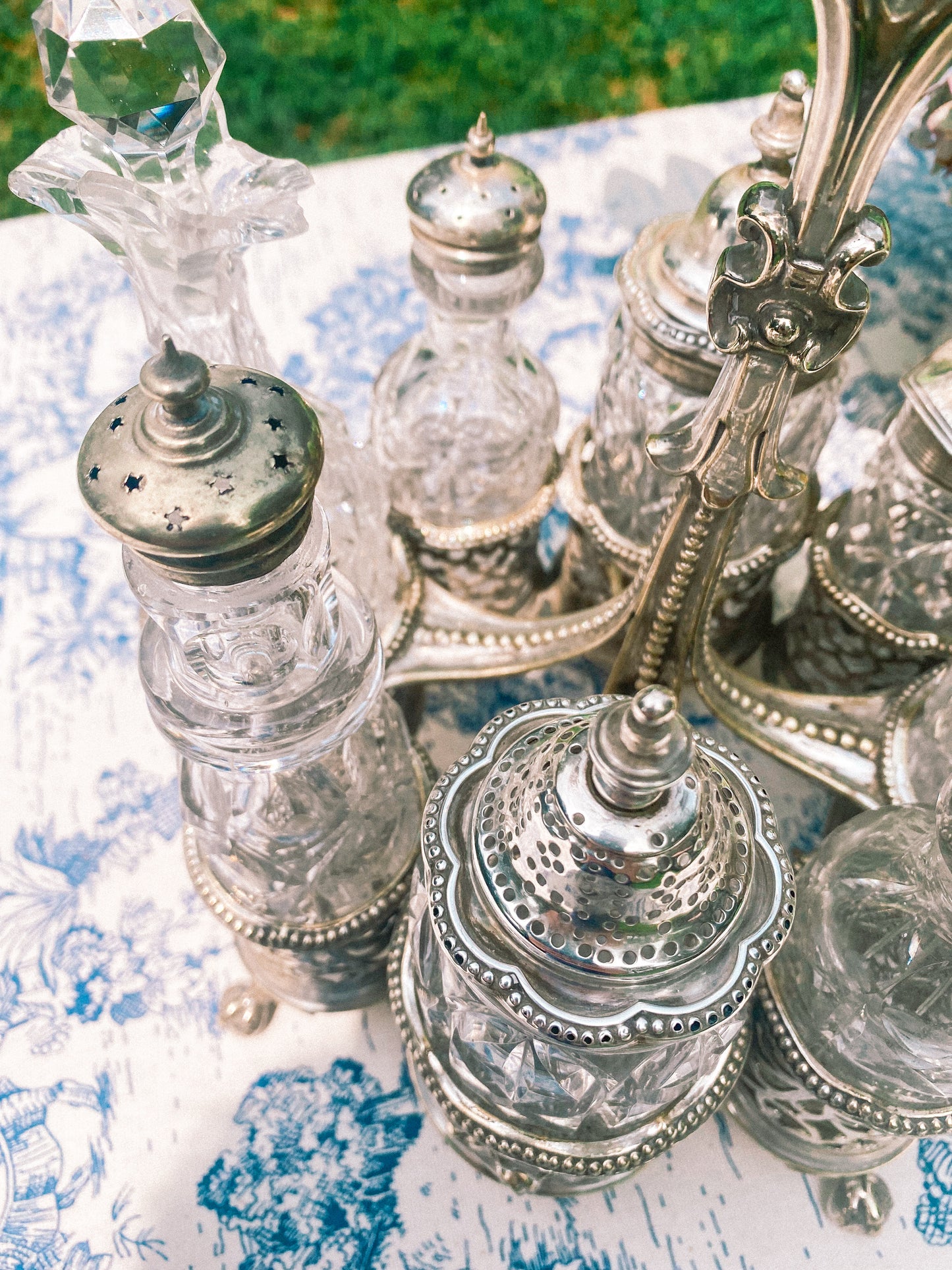 FABULOUS Antique Cruet Set