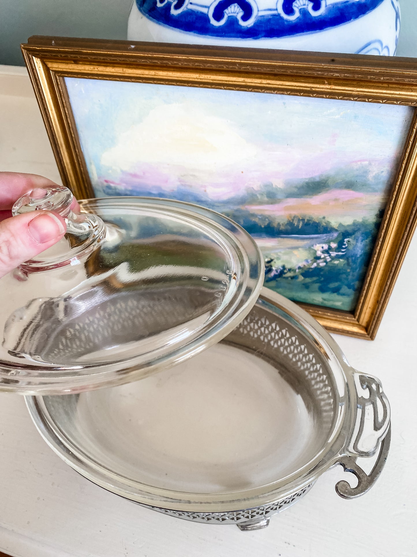 Casserole Dish with Glass Insert