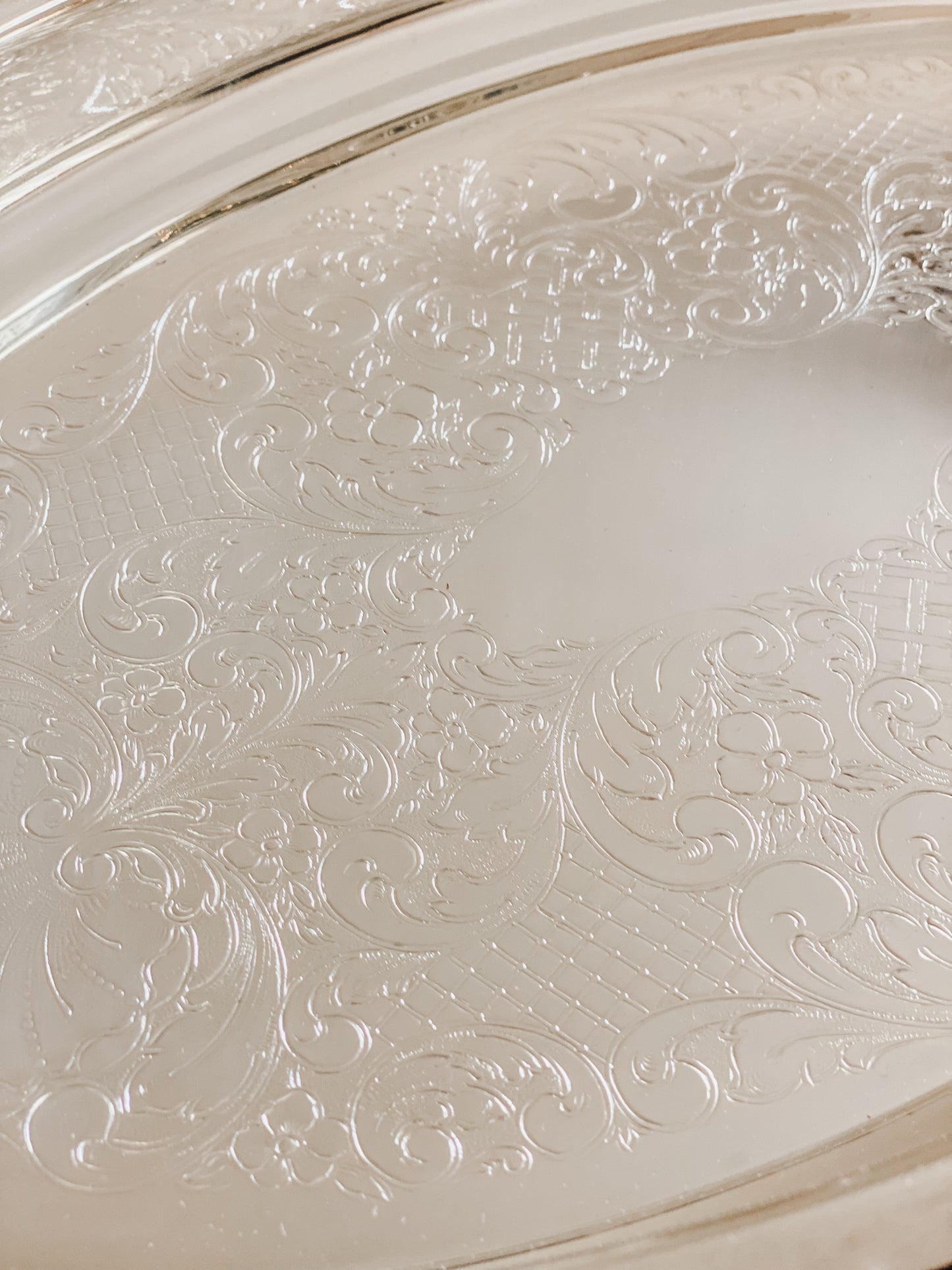 23" Long Huge Baroque Serving Dish