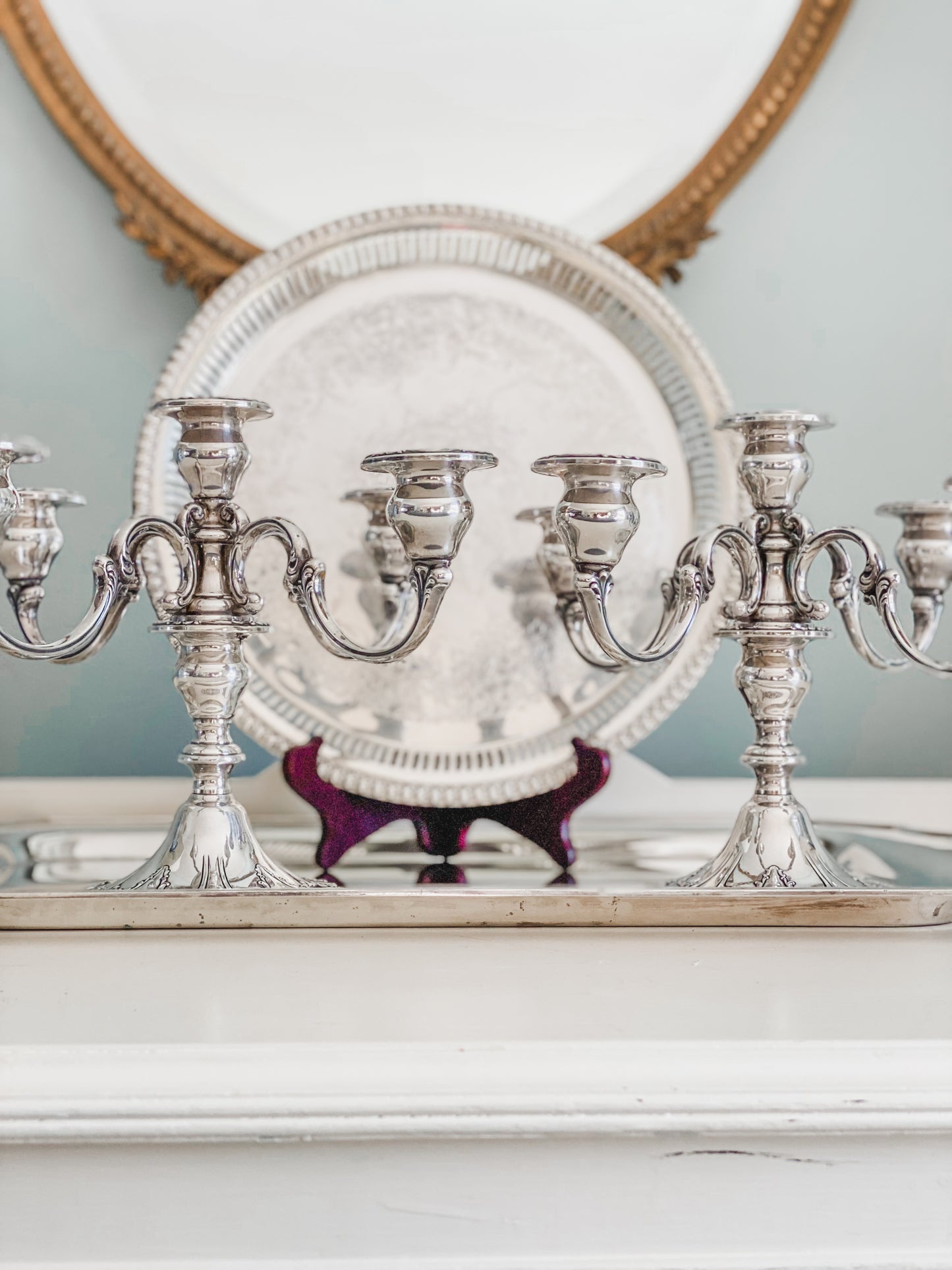 Round Reticulated Tray