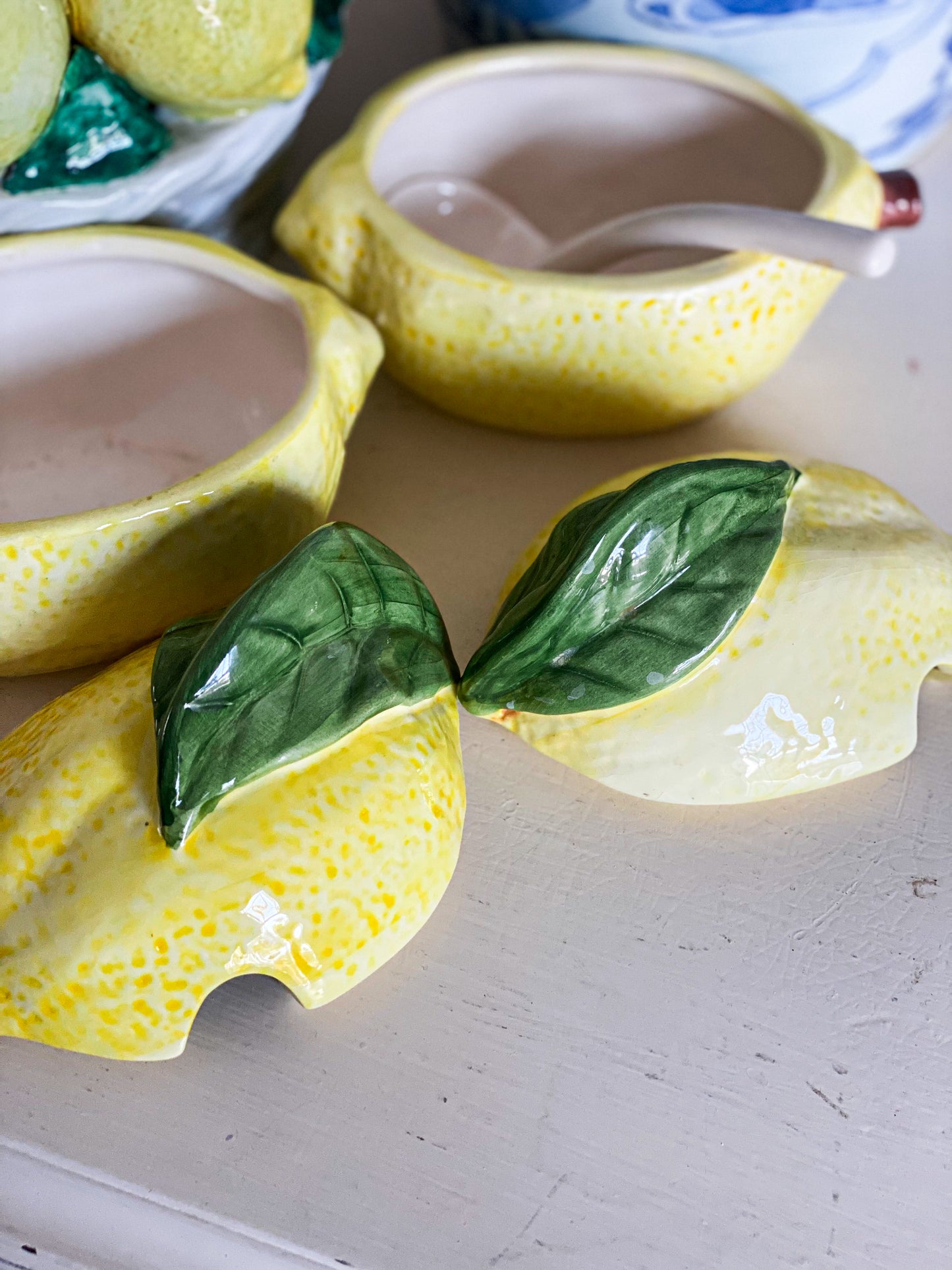 Pair of Lemon Jam Jars