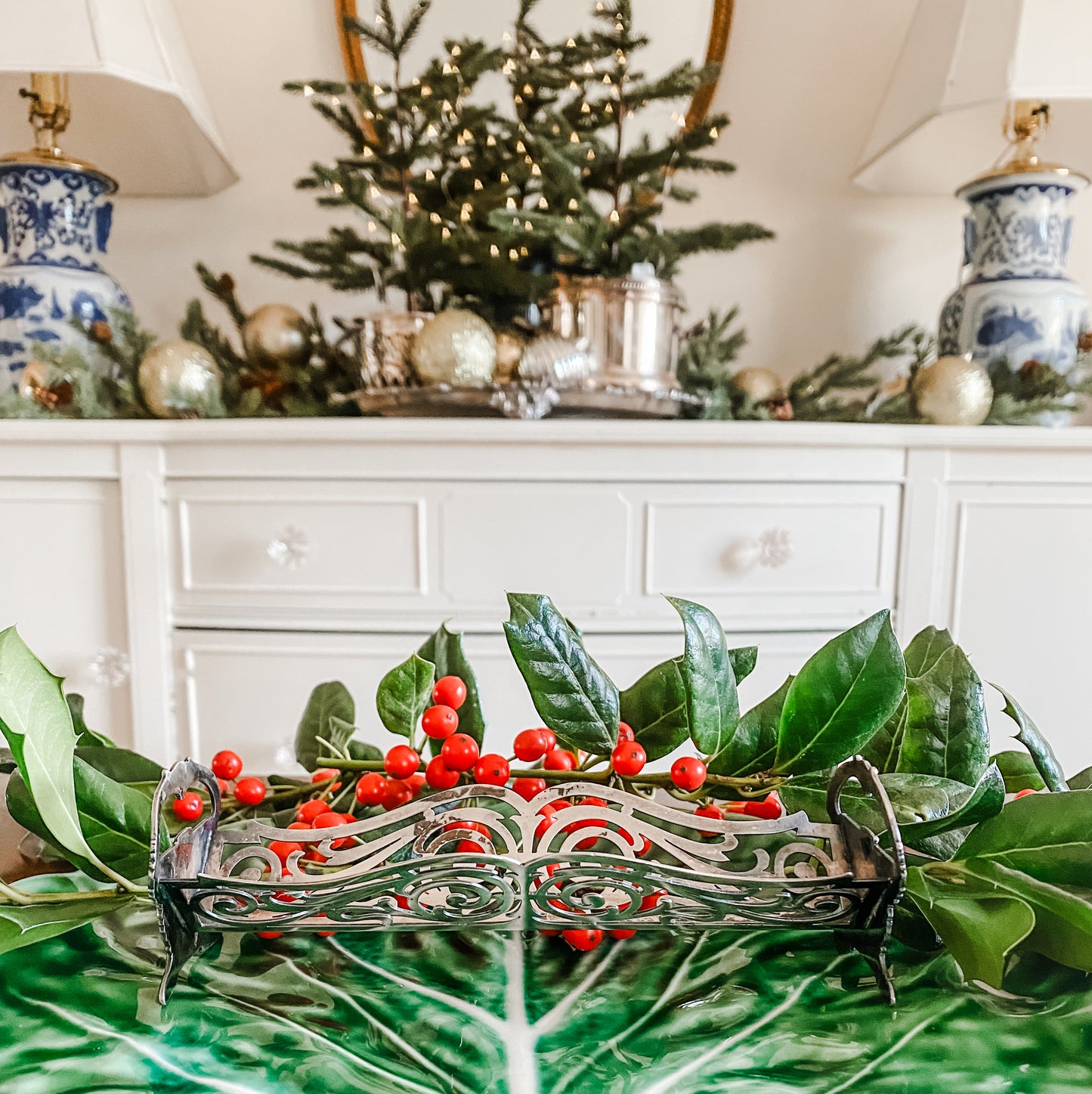 Antique Sugar Cube Holder